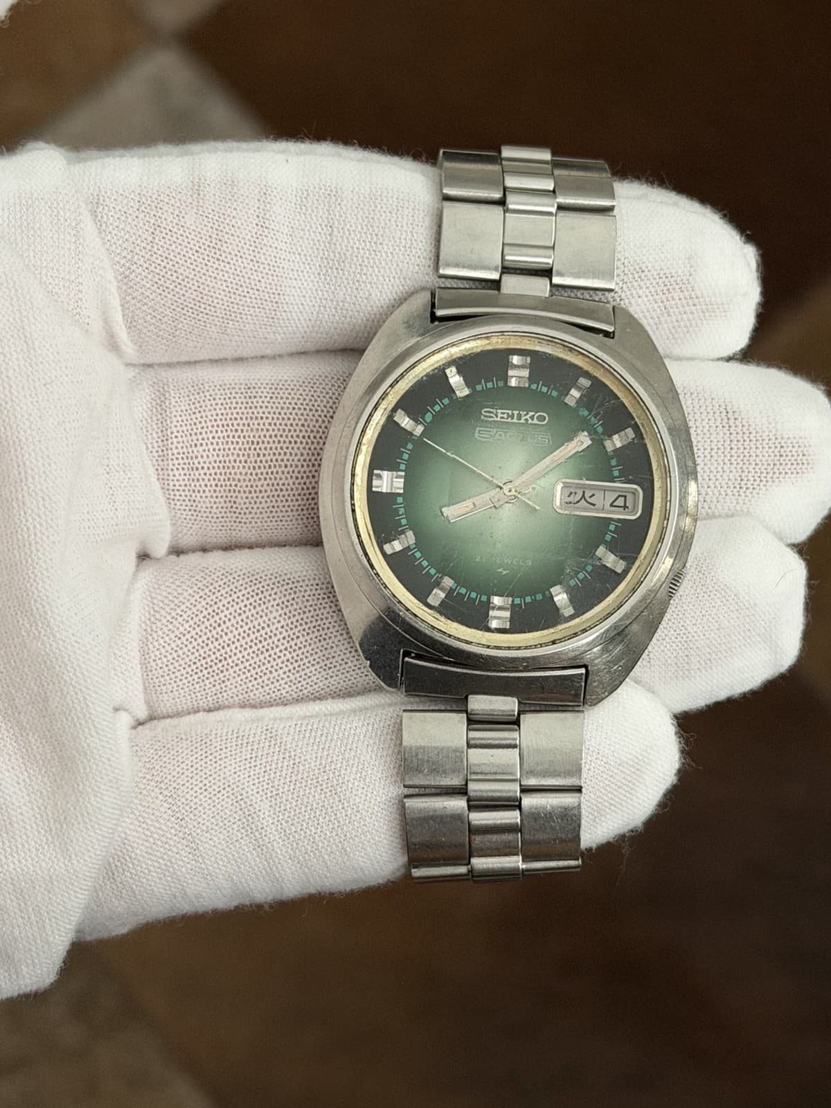 Rare Vintage Seiko 5 Actus 7019-7210 Men’s Automatic Dress Sports Watch JDM 70s