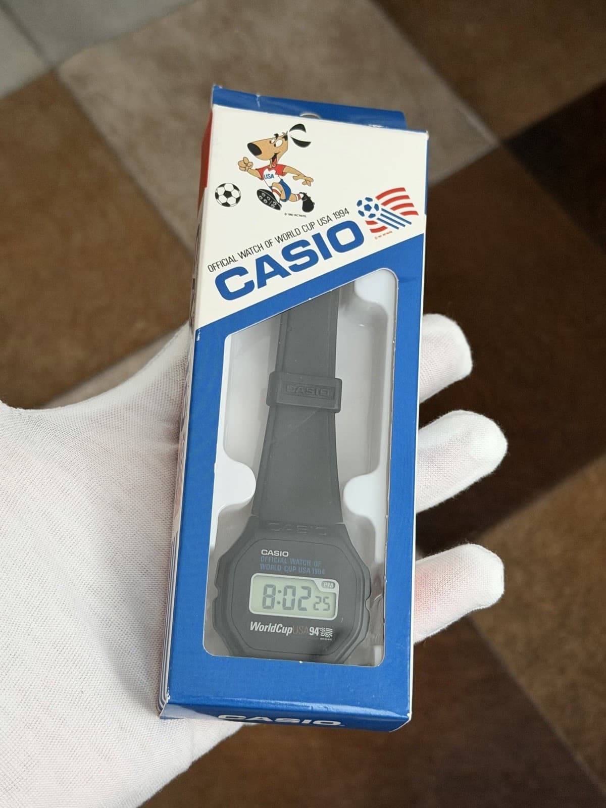 NOS Rare Vintage Casio SWC-01 World Cup USA 1994 Men’s Digital Sports Watch