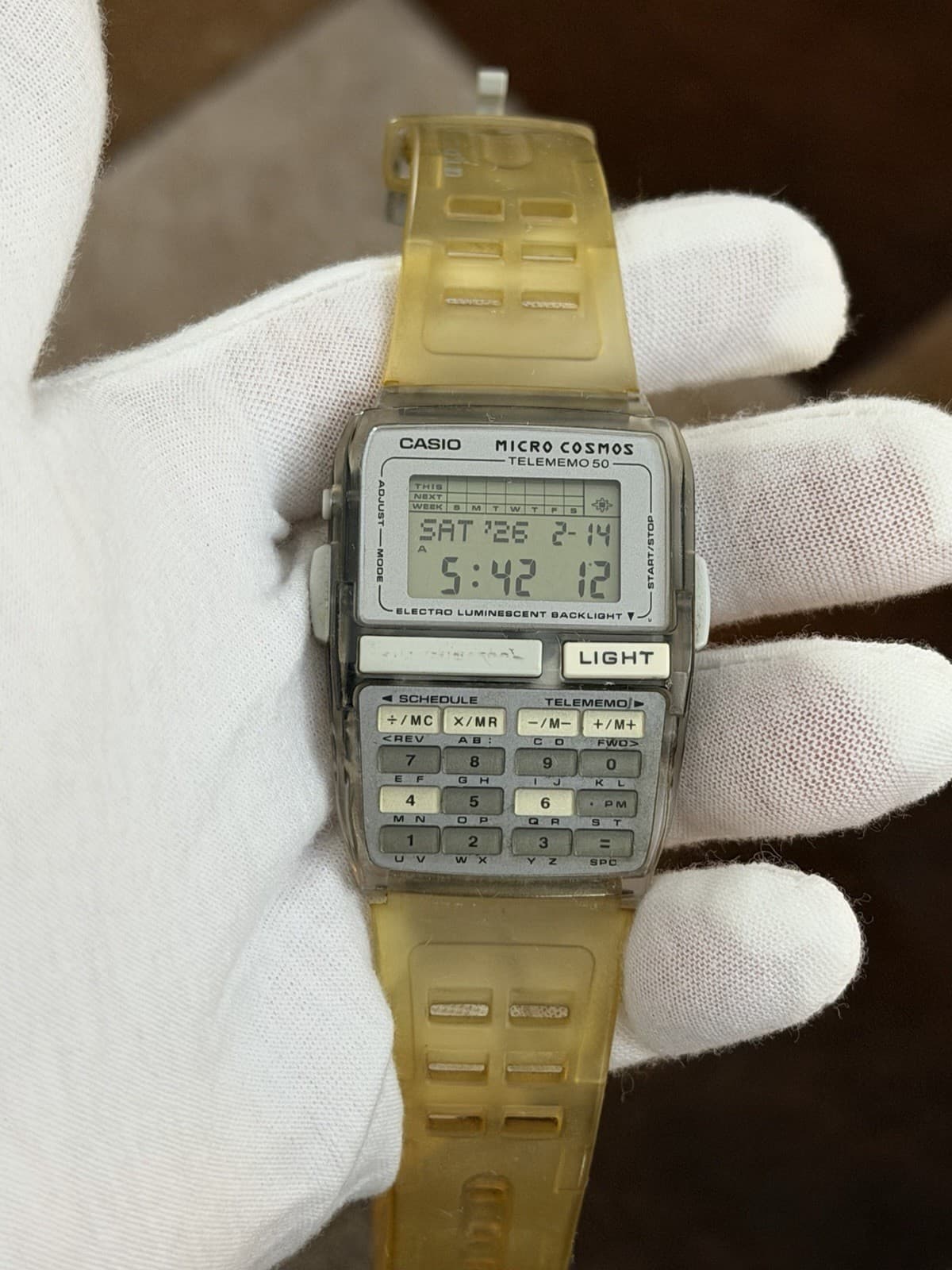 Rare Vintage Casio DBC-63 “Micro Cosmos” Men’s Calculator Digital Watch JDM 90s