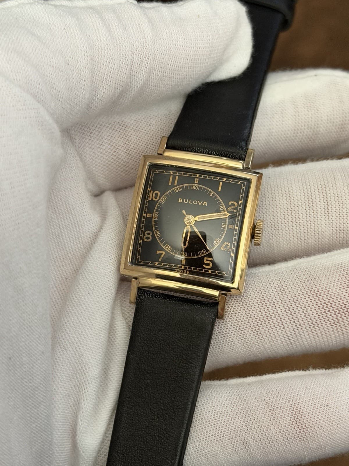 Rare Vintage Bulova WWII Medical Officer Men’s 17J Military Watch