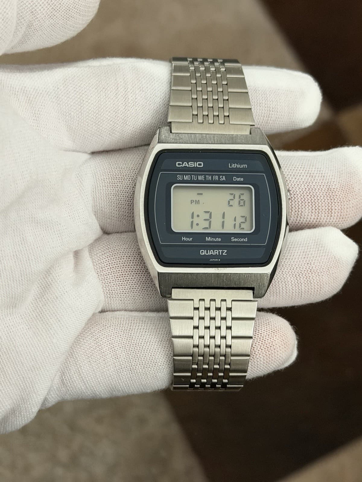 Rare Vintage Casio B812 Men’s Digital Sports Watch Module 58 JDM 1970s