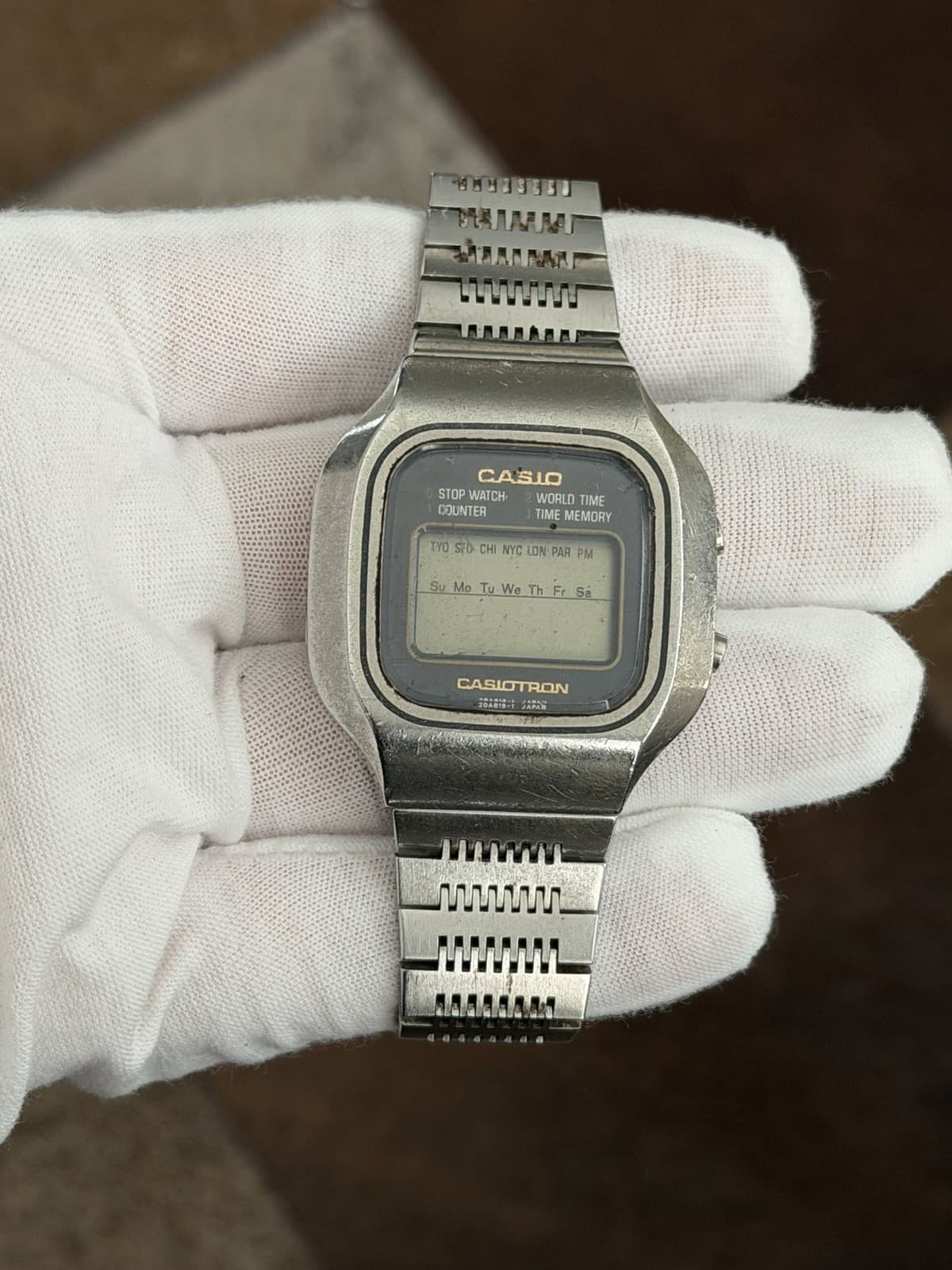 Casio Casiotron S-14 X-1S Men’s Vintage Digital Sports Watch JDM 1970s