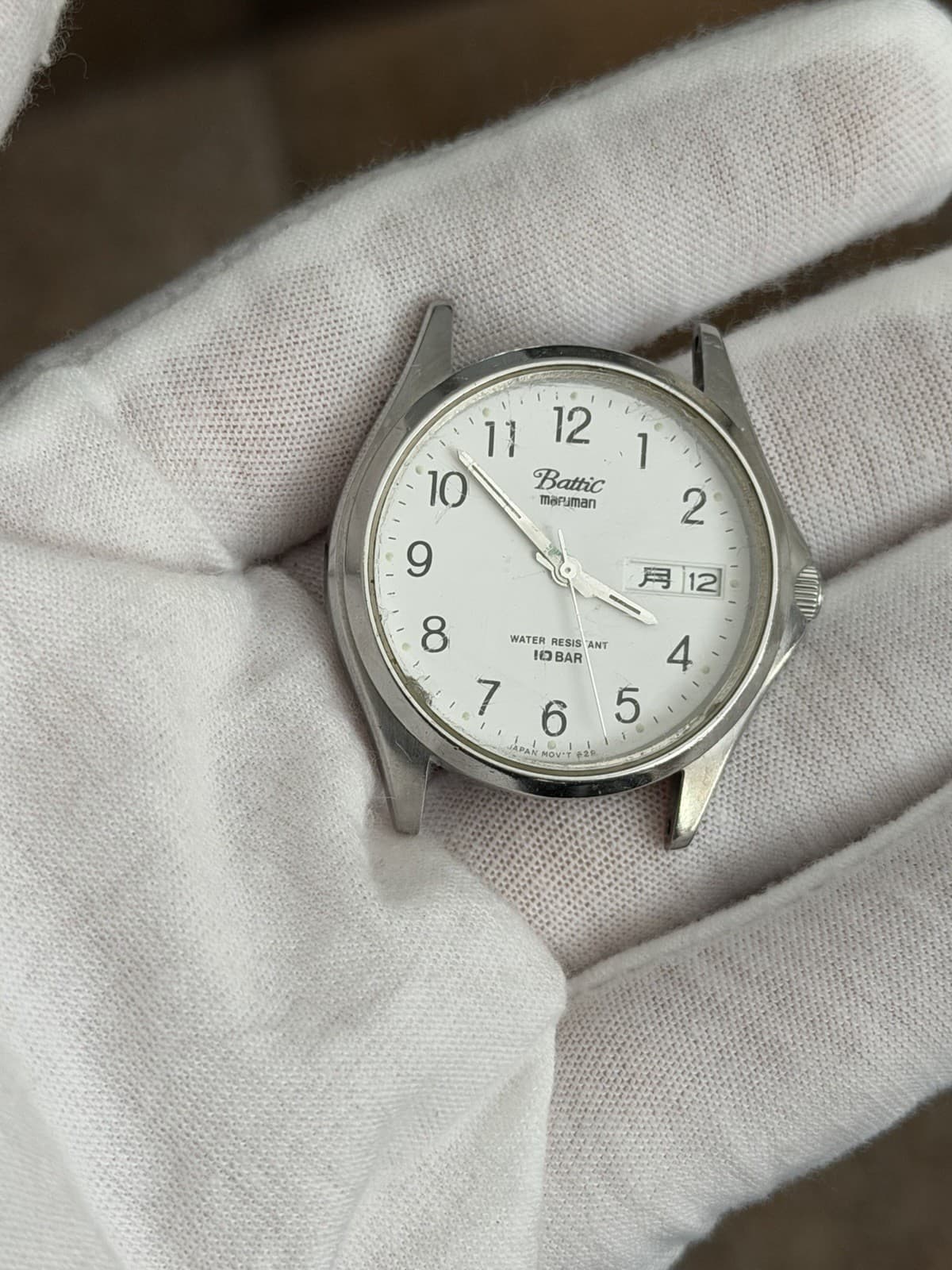 Maruman Battic MW129 Men’s Vintage Classic Quartz Dress Watch JDM 1990s