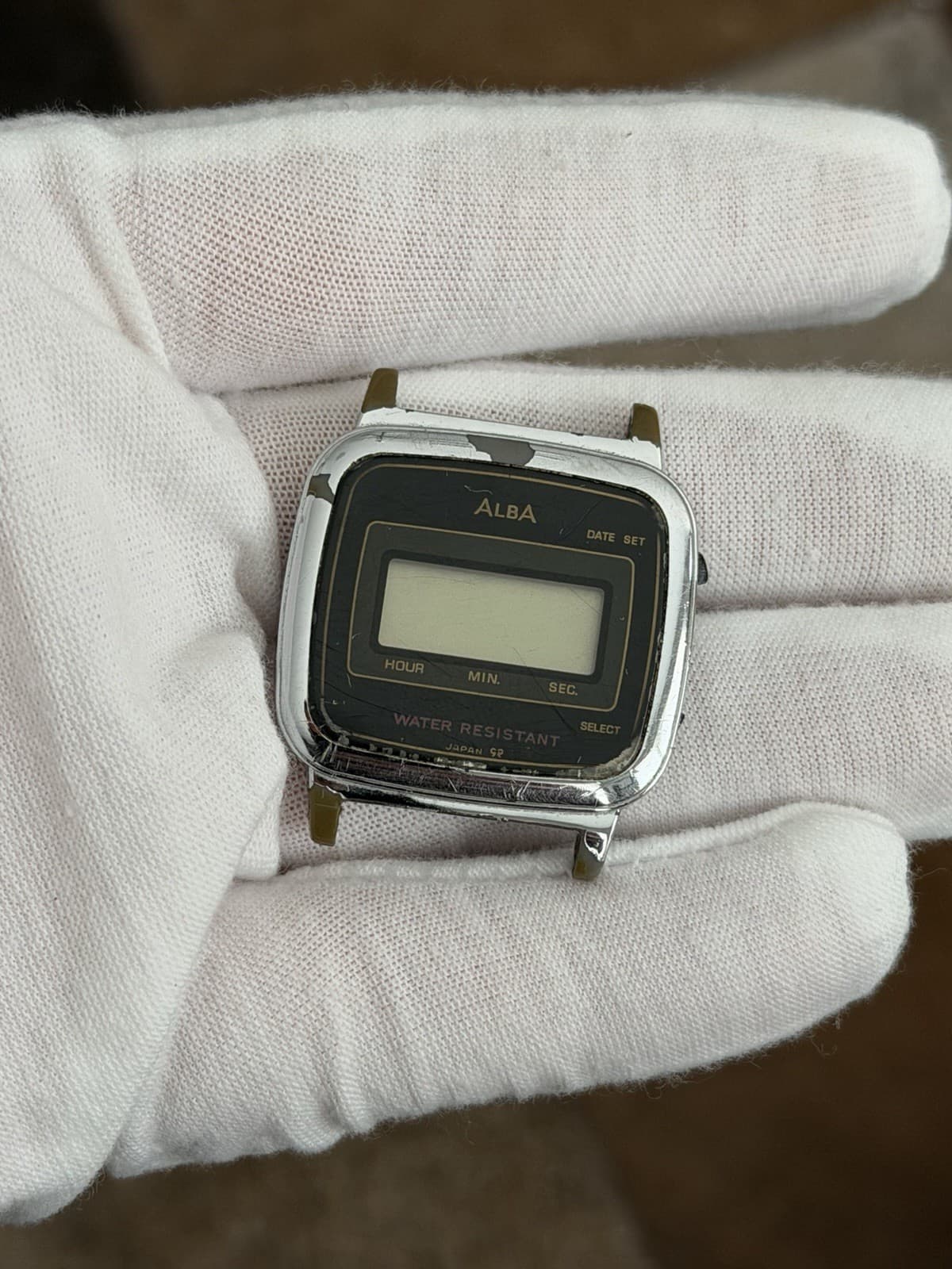 Alba Y792-4250 Men’s Vintage Digital Sports Watch JDM 1980s