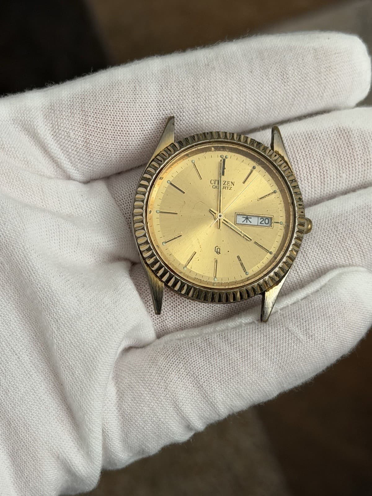 Citizen Quartz 6100-S26585 Men’s Vintage Dress Watch JDM 1970s