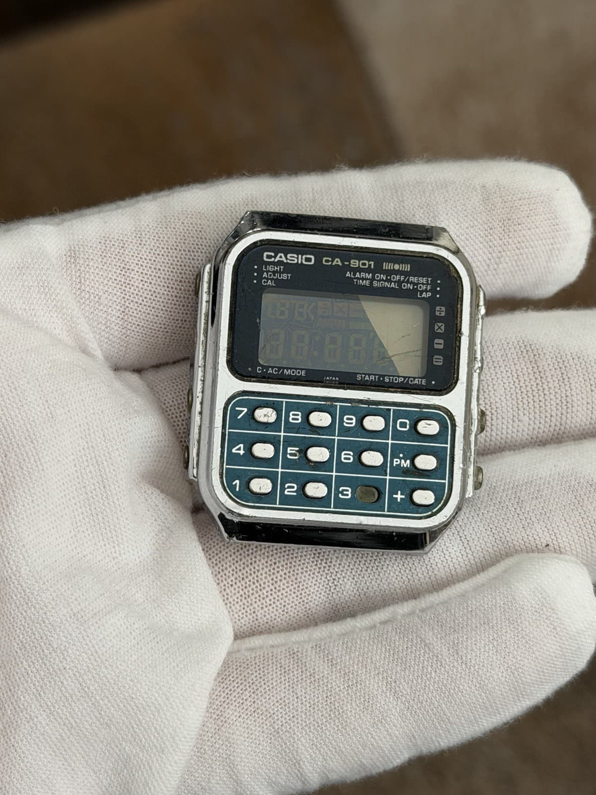 Casio CA-901 Men’s Vintage Digital Calculator Watch JDM 1980s Module 134