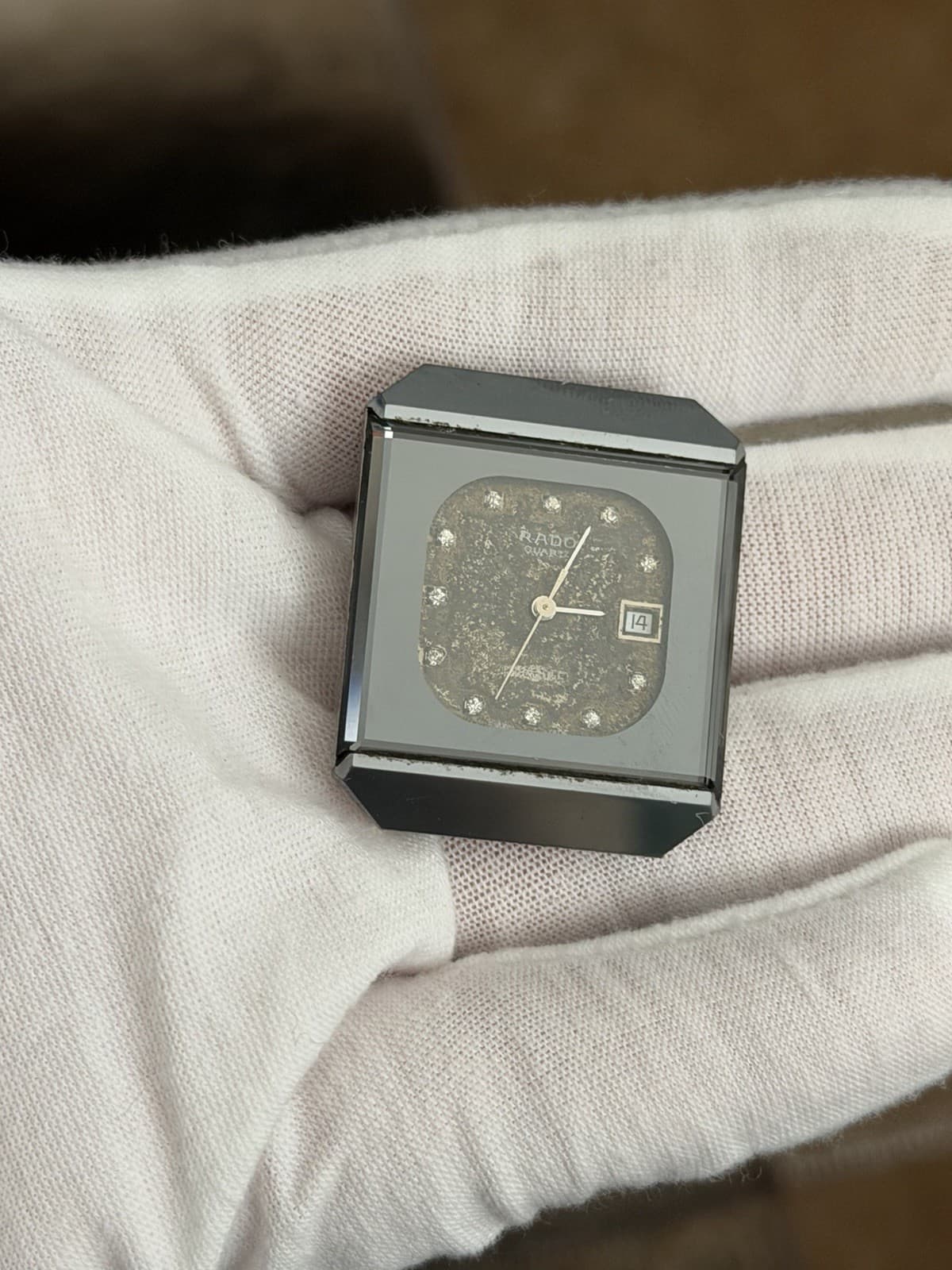Rado Diastar 711.0067.3.N Men’s Vintage Quartz Dress Watch JDM 1980s