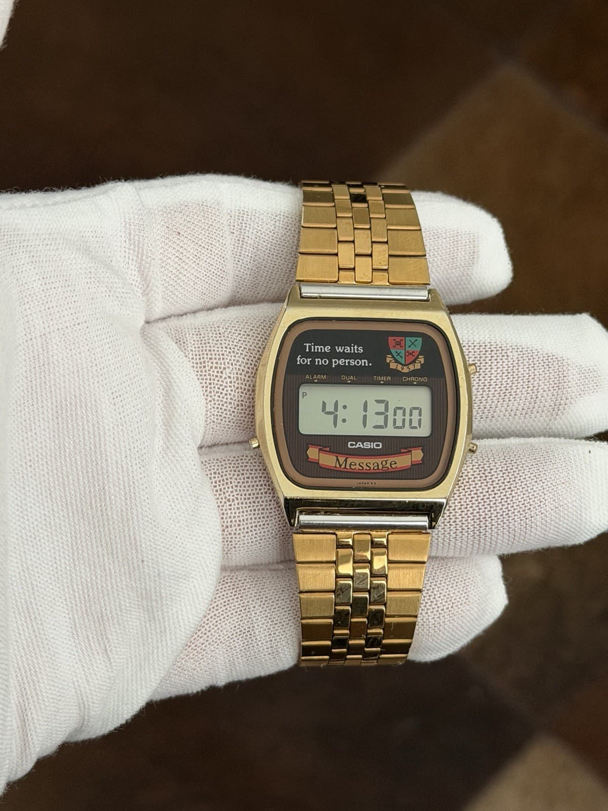 Casio “Message” ME-50G Alarm Chronograph Vintage Digital Sports Watch JDM 1980s