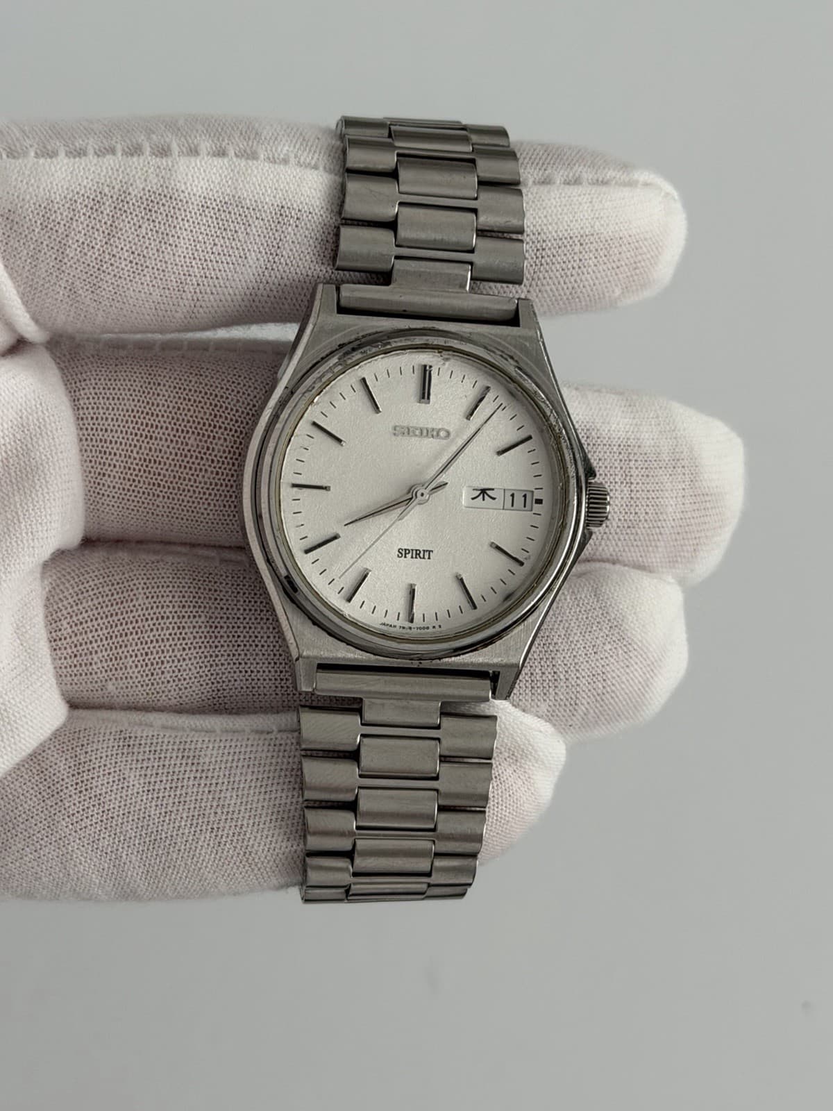 Seiko Spirit 7N48-7000 Men’s Vintage Classic Quartz Dress Watch JDM 1980s