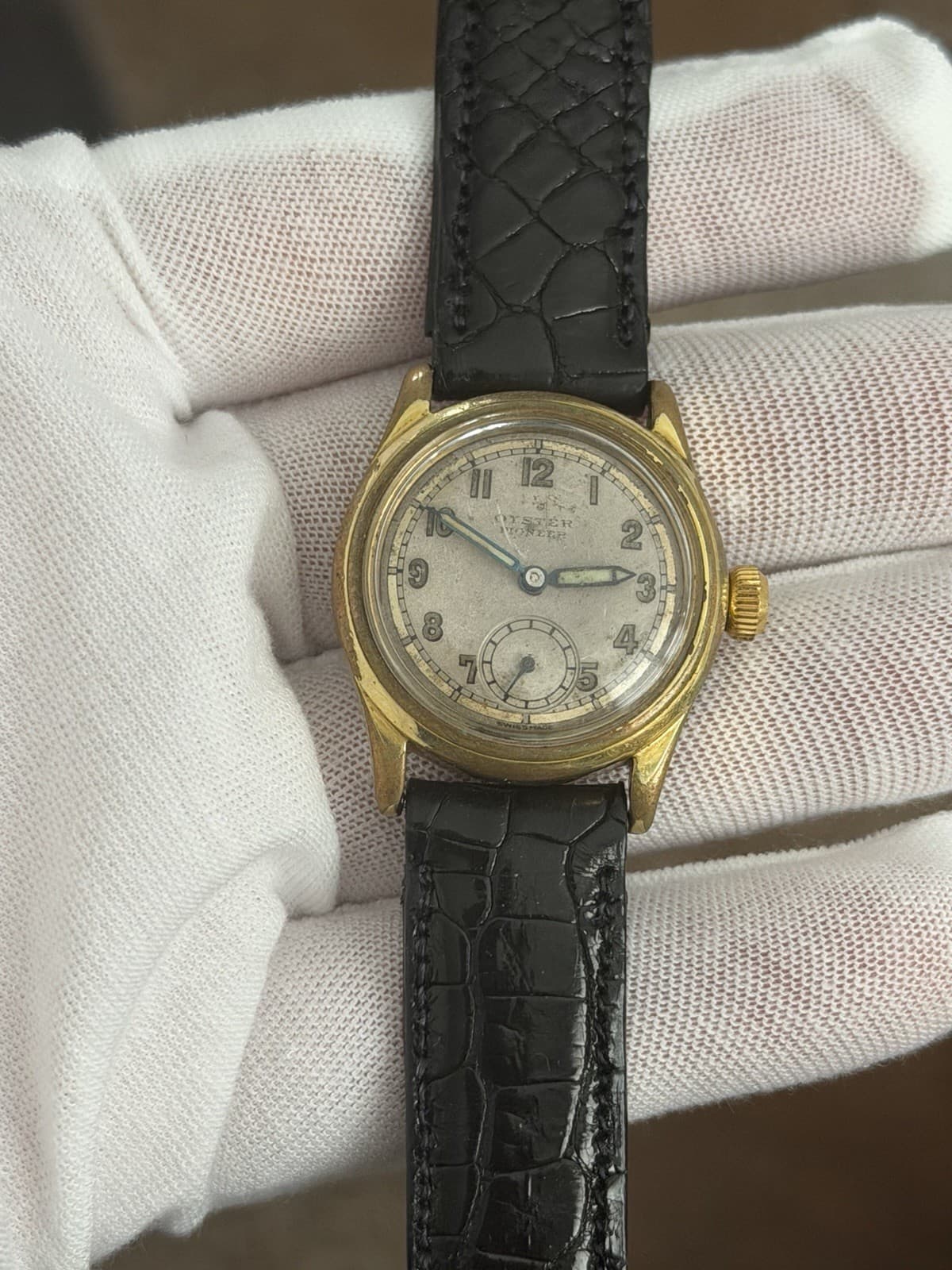 Vintage Rolex Oyster Pioneer WW2 Military Watch - Image 1