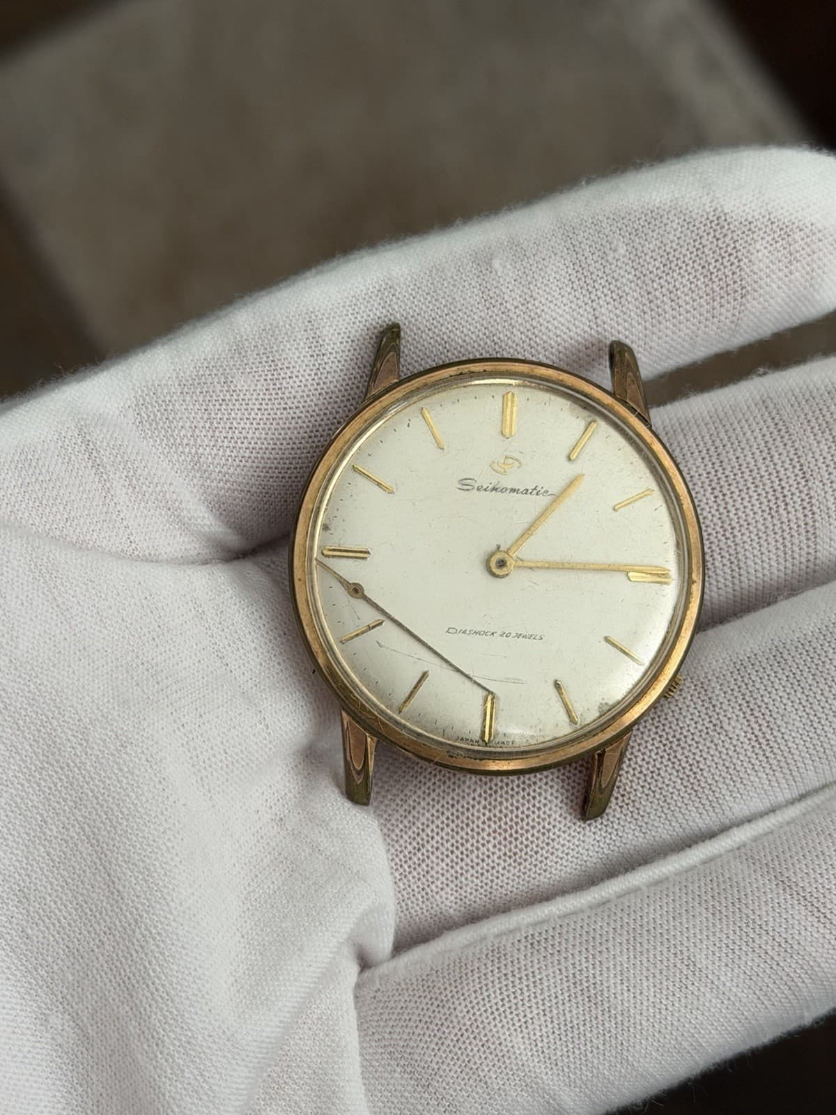 Rare Vintage Seiko Seikomatic 15007D Men’s Classic 20J Automatic Watch JDM 1960s