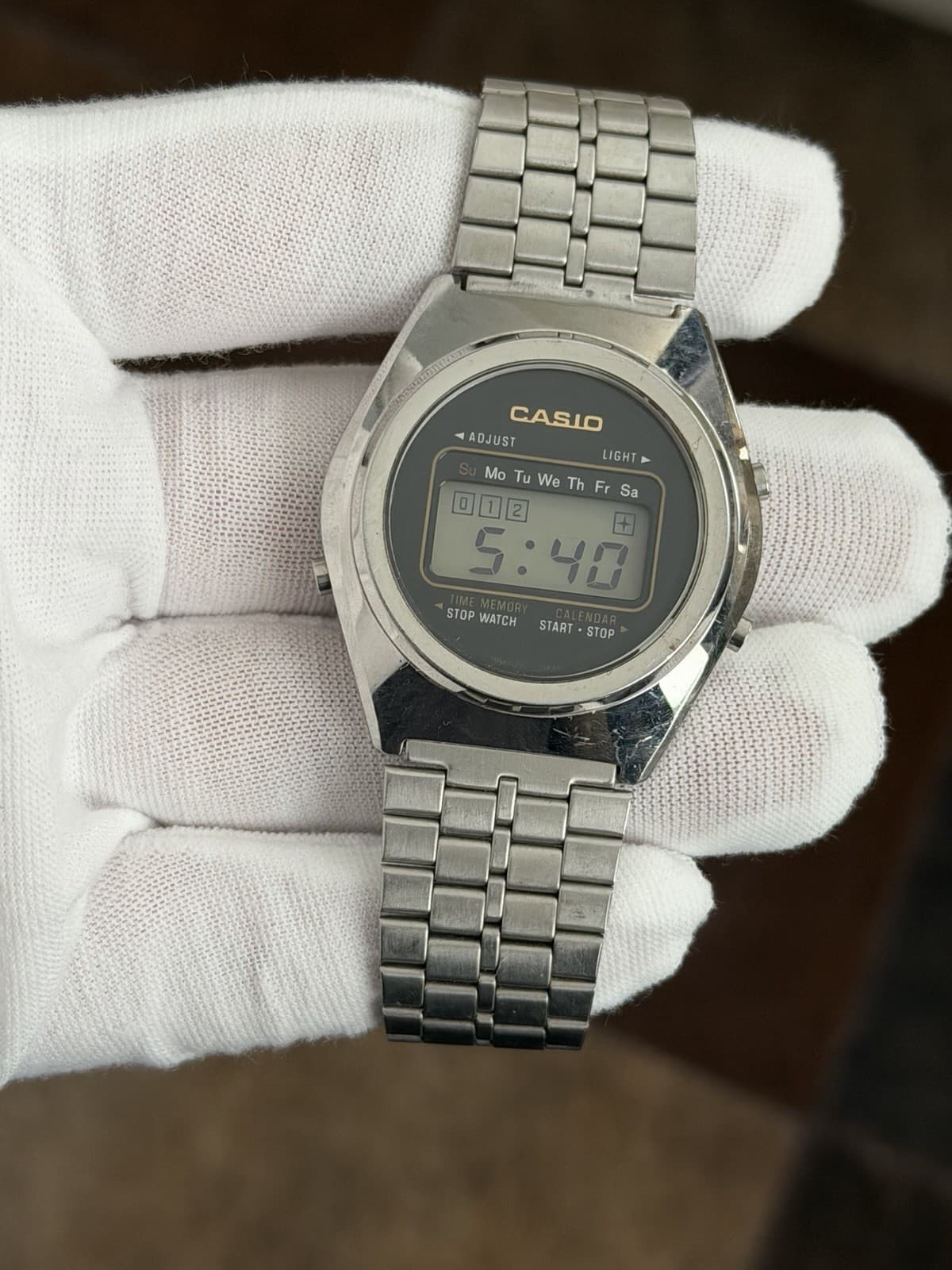 Rare Vintage Casio Casiotron R-18 Men’s Digital Sports Watch JDM 1970s - Image 1