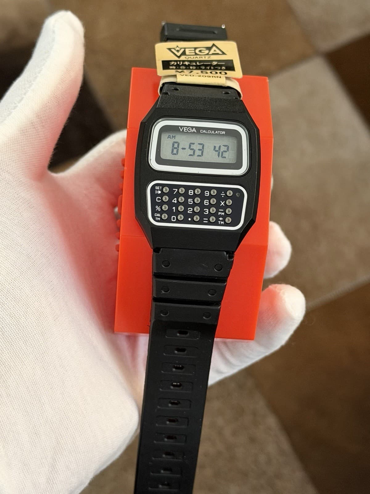 NOS Rare Vintage Citizen Vega Men’s Digital Calculator Watch 9288-390083 JDM 80s - Image 1