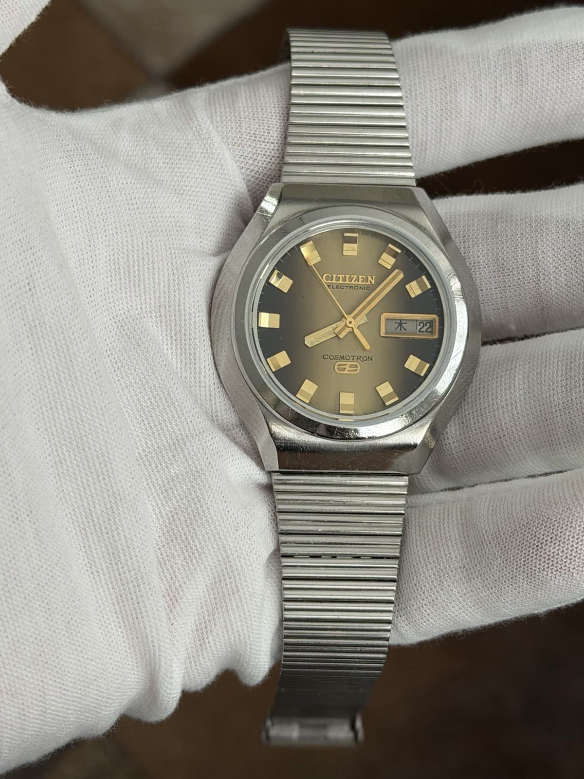Rare Vintage Citizen Cosmotron 7804 Men’s Classic Dress Watch JDM 1970s