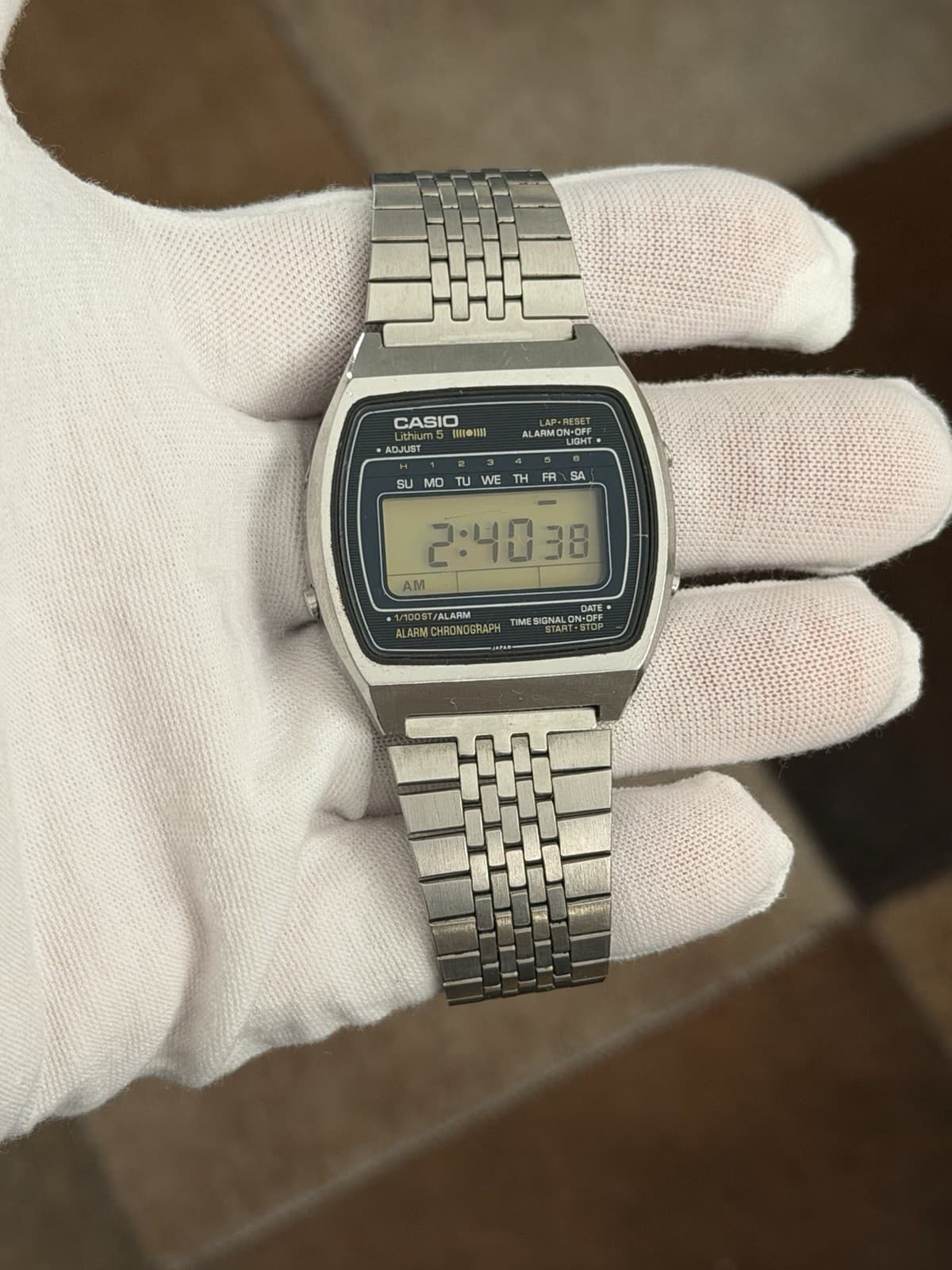 Rare Vintage Casio A653 Men’s Digital Sports Watch Module 80 JDM 1970s - Image 1