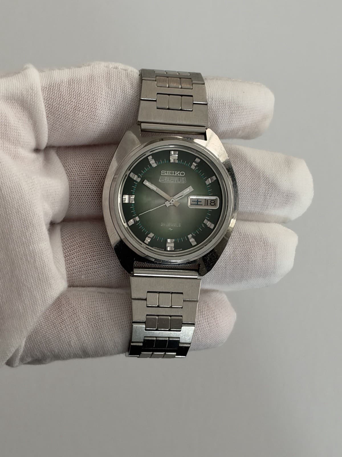 Seiko 5 Actus 7019-7350 Men’s Vintage 21J Automatic Dress Sports Watch JDM 1970s