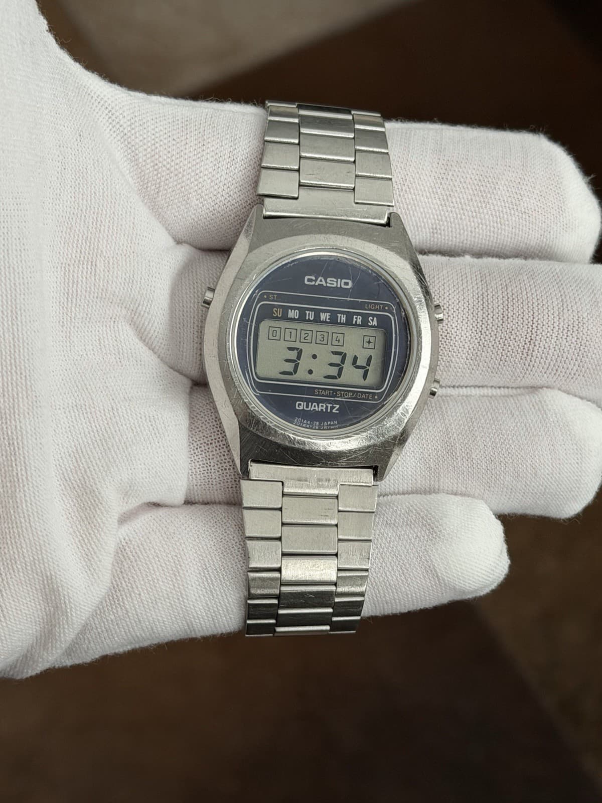 Rare Vintage Casio 31QR-20 Men’s Digital Chronograph Sports Watch JDM 1970s - Image 1
