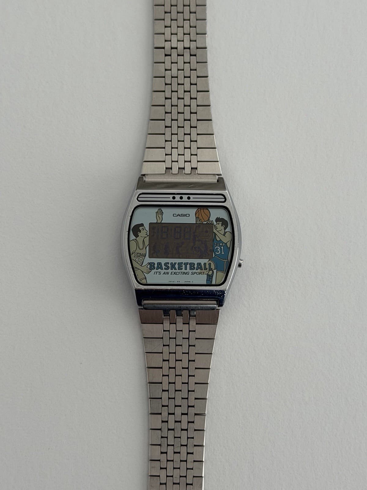Casio Basketball GF-11 Men’s Vintage Digital Game Watch JDM 1980s Module 209