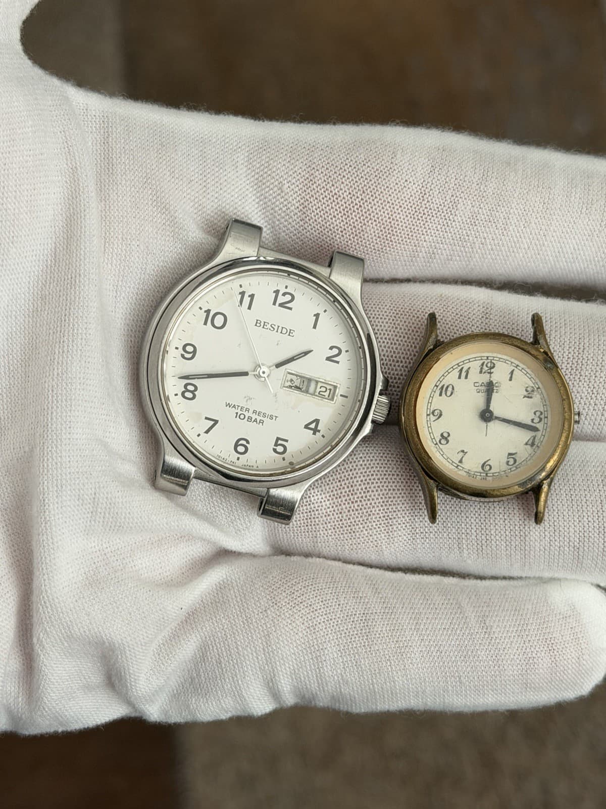 Casio Quartz Vintage 2 Watch Set BES-100 LV-313G JDM 1980s