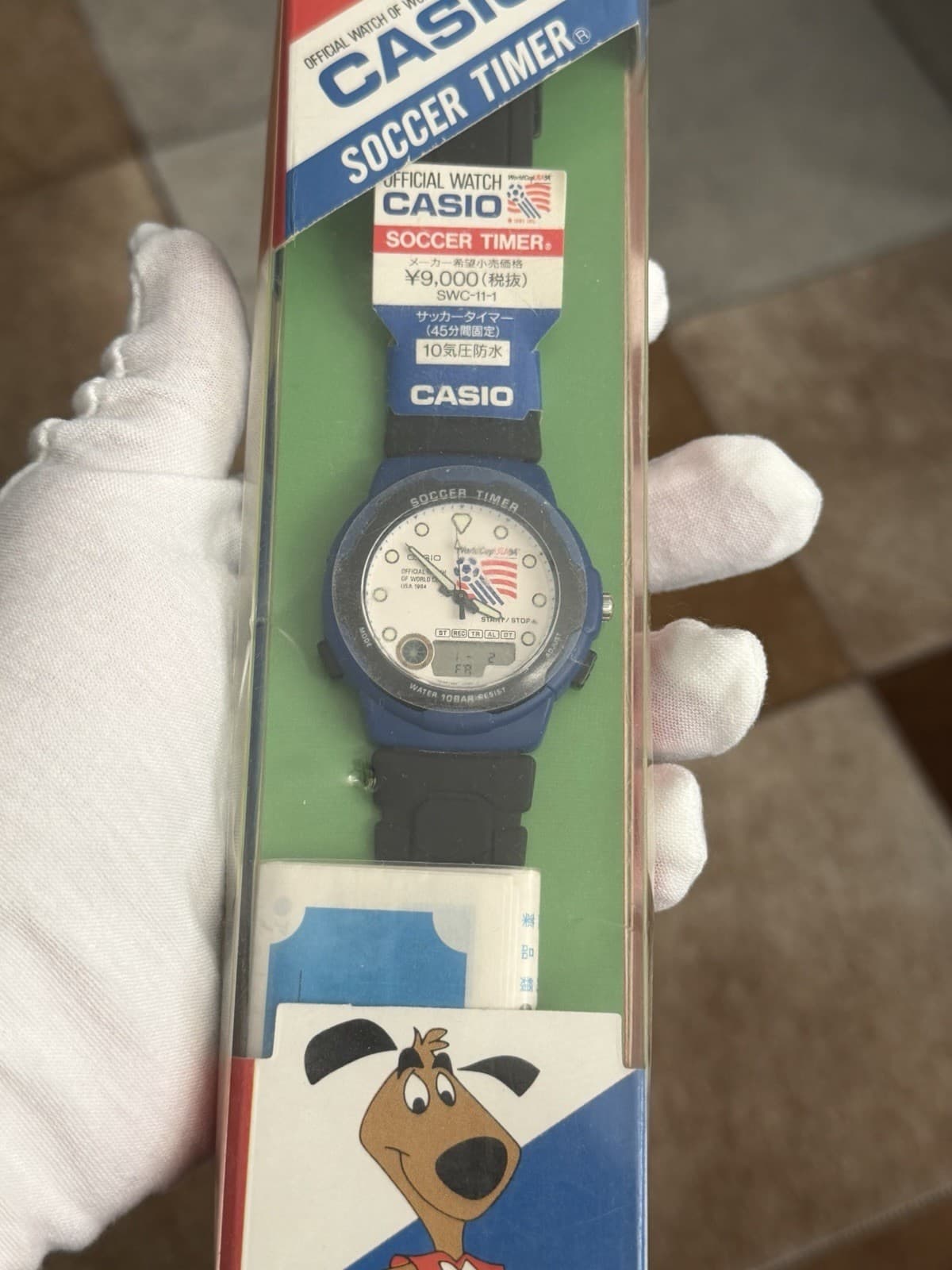 NOS Casio Soccer Timer SWC-11 World Cup USA 1994 Men’s Digital Sports Watch - Image 1