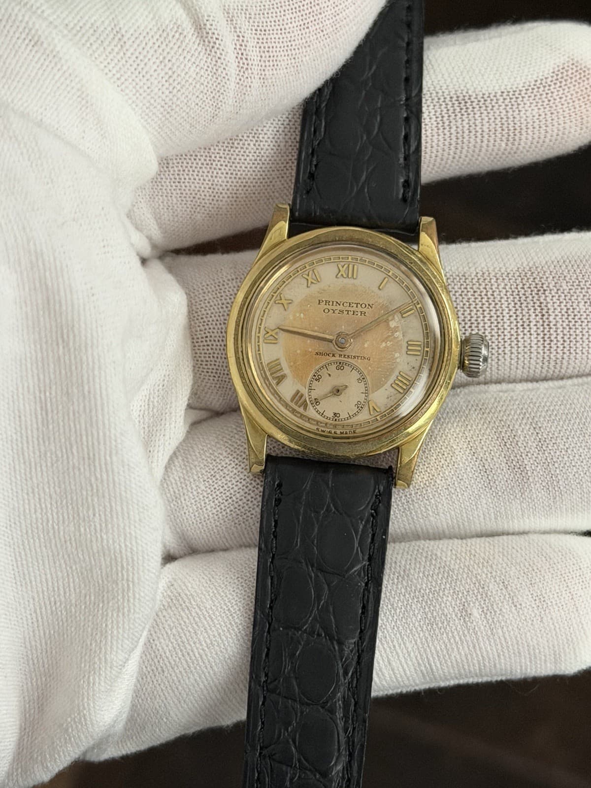 Vintage Rolex Oyster Princeton WW2 Military Watch - Image 1