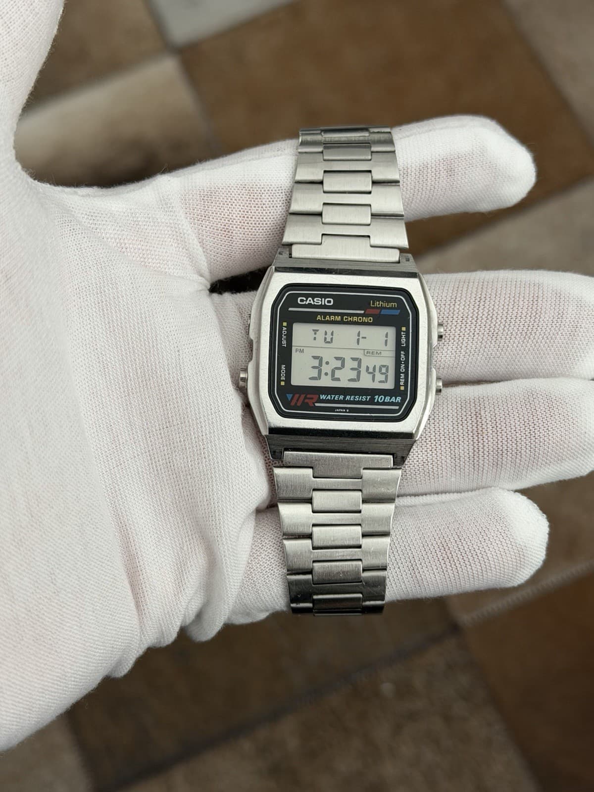 Rare Vintage Casio W-780 Men’s Digital Sports Watch Module 549 JDM 1980s - Image 1