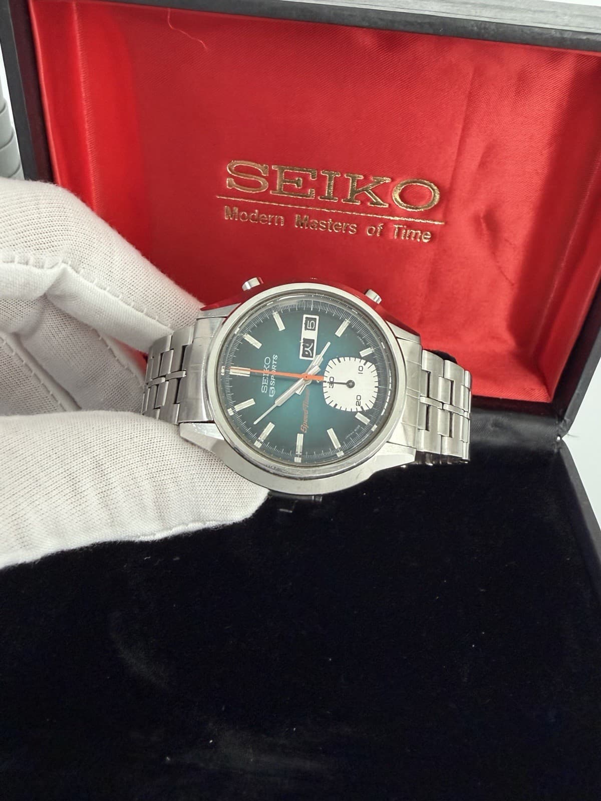 Seiko 5 Sports Speedtimer 6139-8050 Men’s Vintage Chronograph Watch JDM 1970s