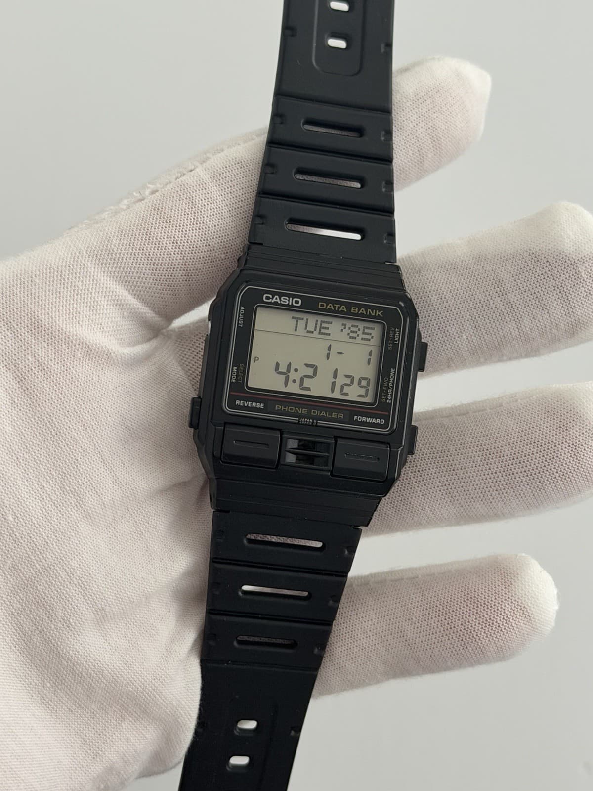 Casio Phone Dialer DBA-80 Men’s Vintage Digital Sports Watch Module 555 JDM 80s