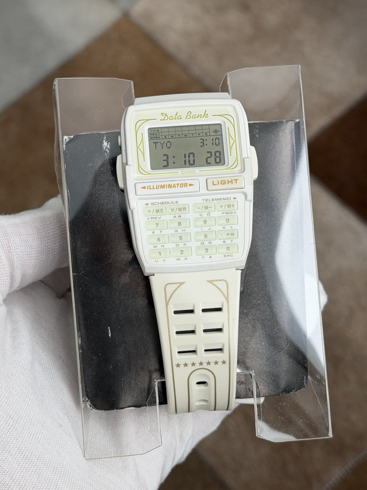 NOS Rare Vintage Casio Data Bank DBC-63 Men’s Digital Calculator Watch JDM 1990s - Image 1