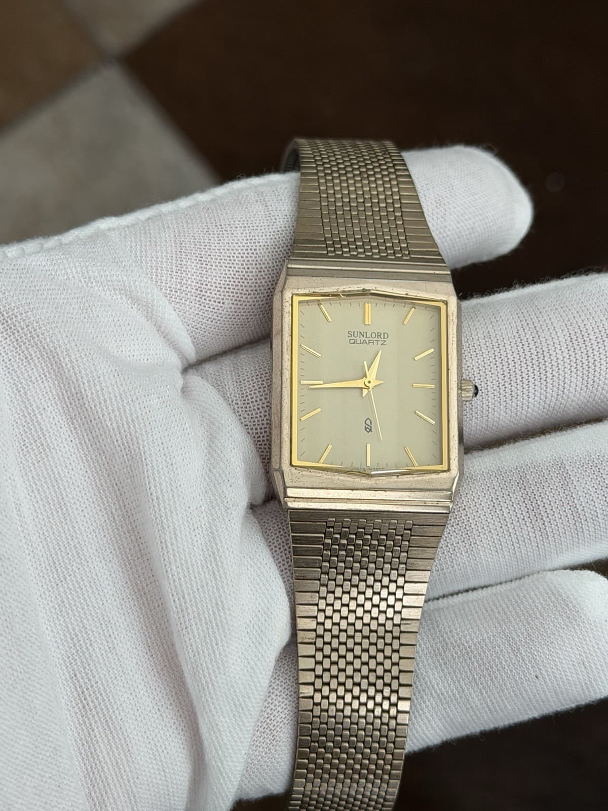 Rare Vintage Sunlord Men’s Classic Quartz Dress Watch JDM 1980s - Image 1