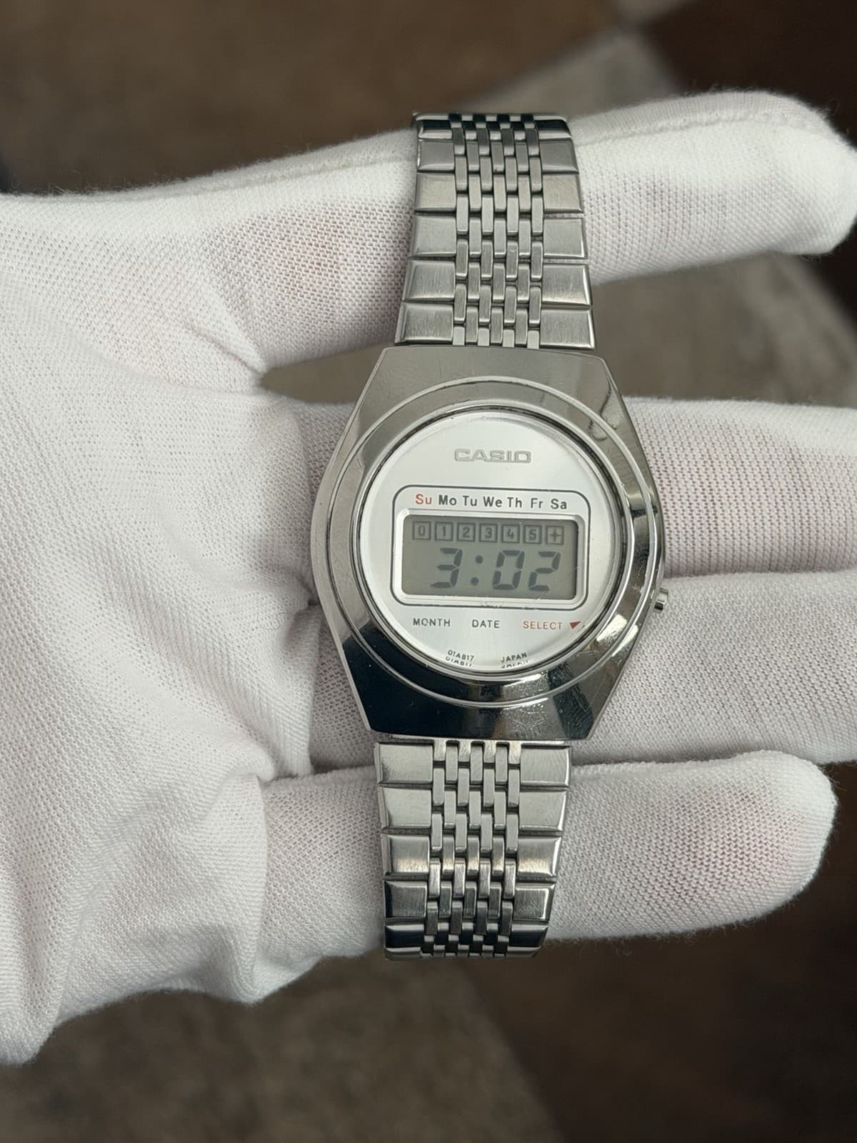 Rare Vintage Casio Casiotron R-15 Men’s Digital Sports Watch JDM 1970s