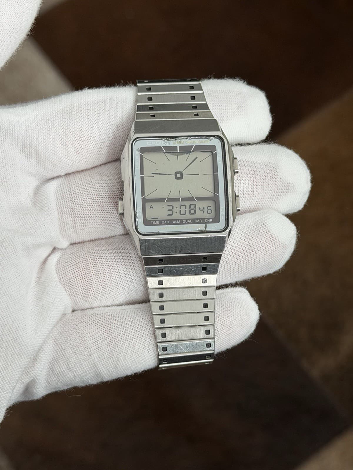 Rare Vintage Casio AE-90W Men’s Digital Alarm Chronograph Sports Watch JDM 80s - Image 1