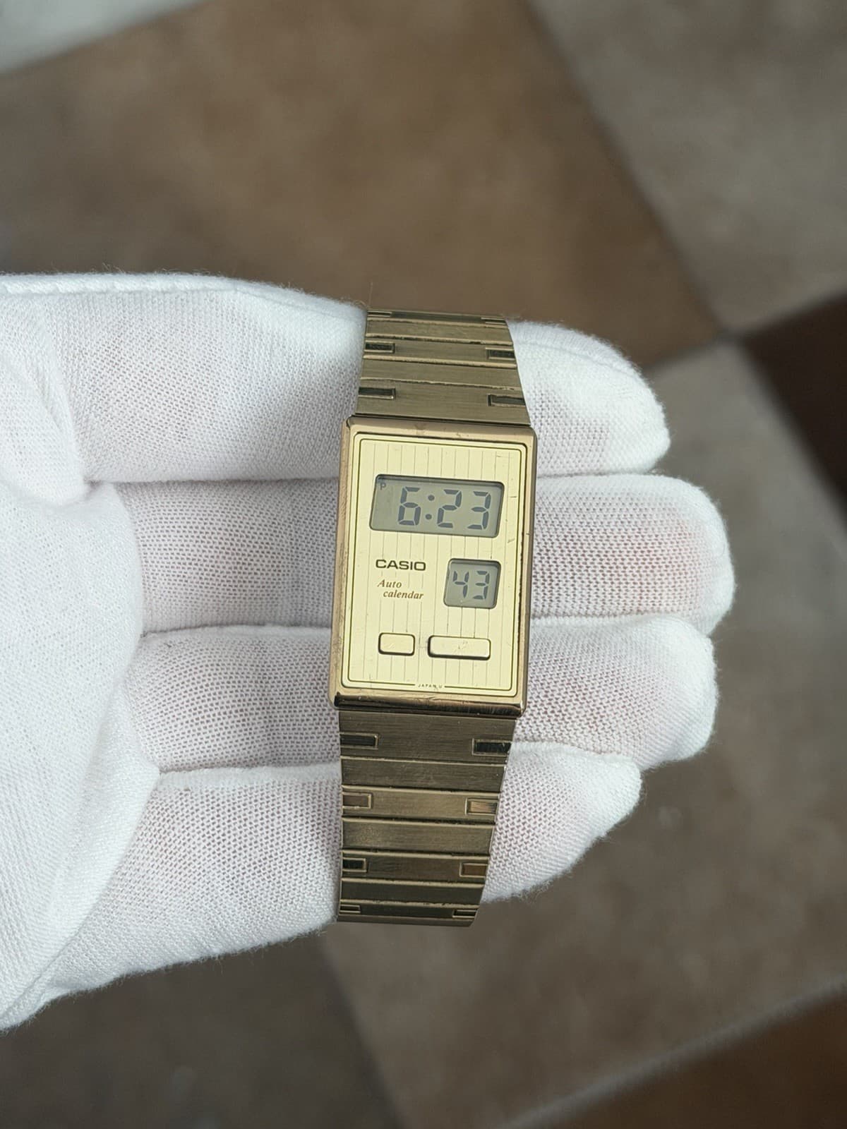 Rare Vintage Casio BS-61G Auto Calendar Men’s Digital Watch JDM 1980s Module 545 - Image 1