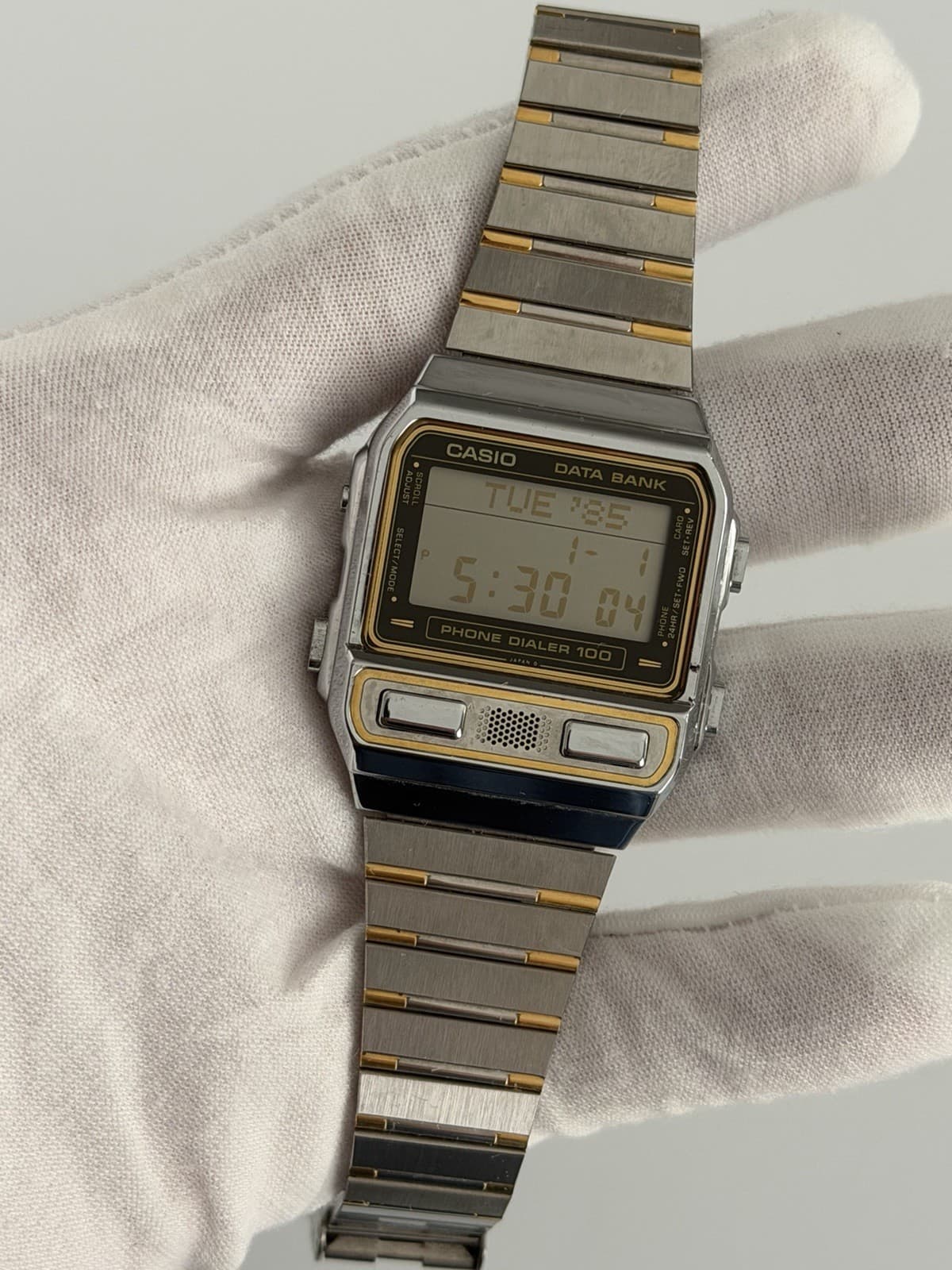 Casio Data Bank Phone Dialer 100 DBA-900 Men’s Vintage Digital Watch JDM 1980s