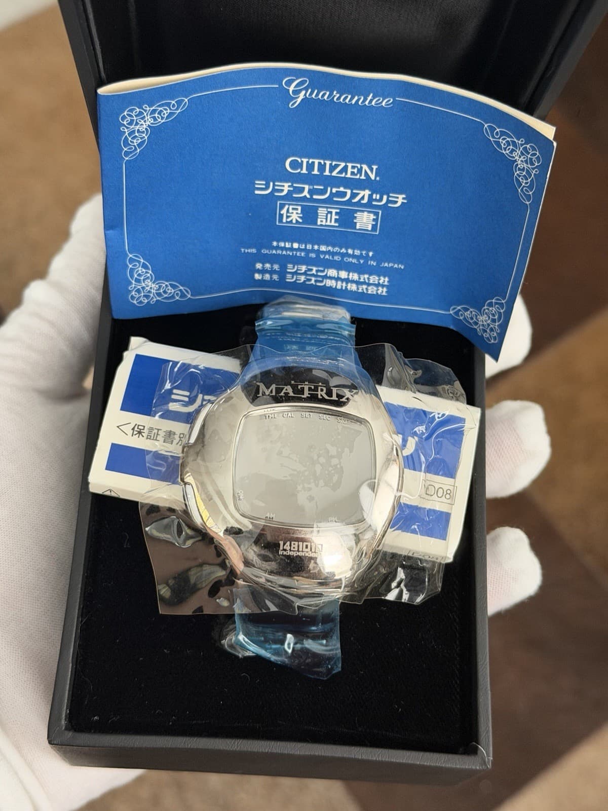 NOS Rare Citizen Independent MATRIX 1481010 Men’s Digital LED Watch JDM 1990s - Image 1