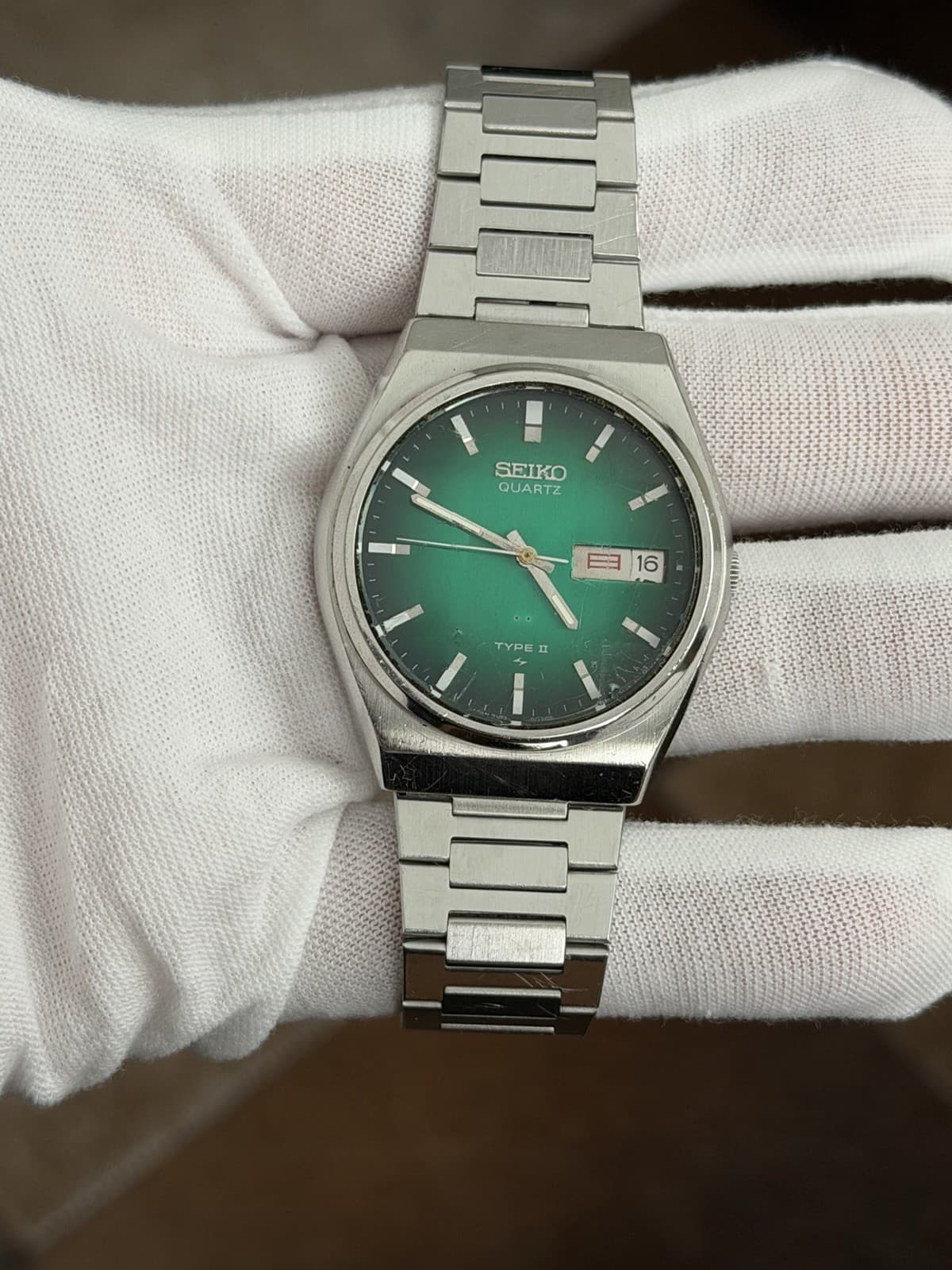 Rare Vintage Seiko Quartz Type II 7123-8020 Men’s Classic Dress Watch JDM 1970s