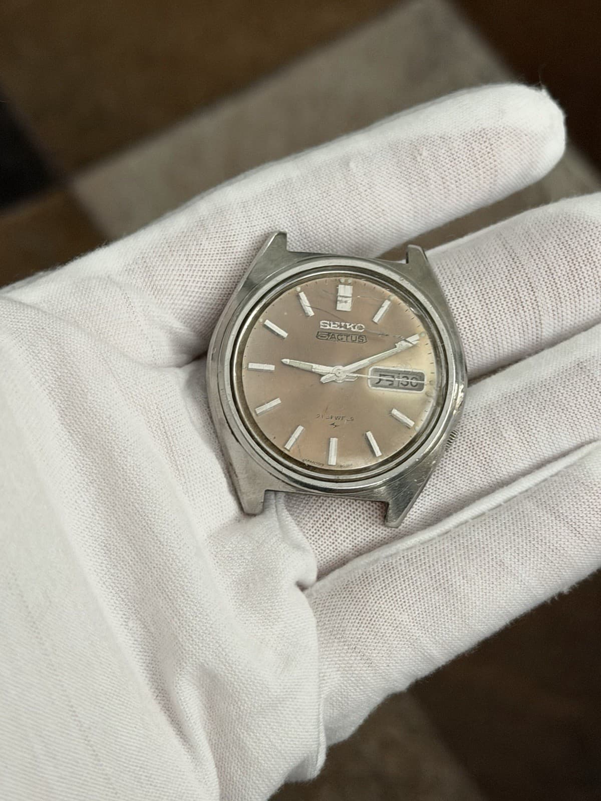 Rare Vintage Seiko 5 Actus 7019-8010 Men’s Automatic Dress Sports Watch JDM 60s