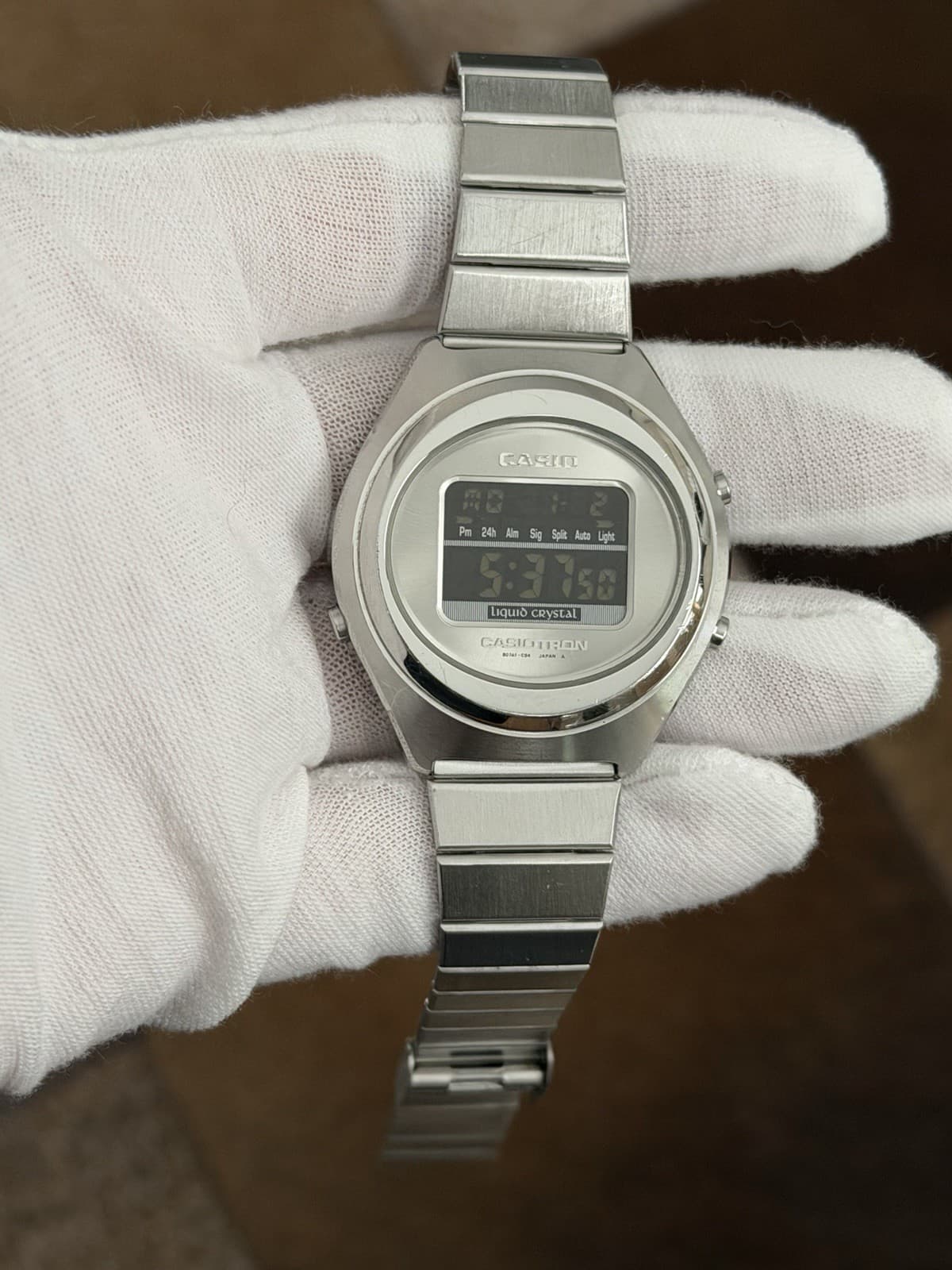 Rare Vintage Casio Casiotron TRN-120 Men’s Digital Sports Watch JDM 1990s - Image 1