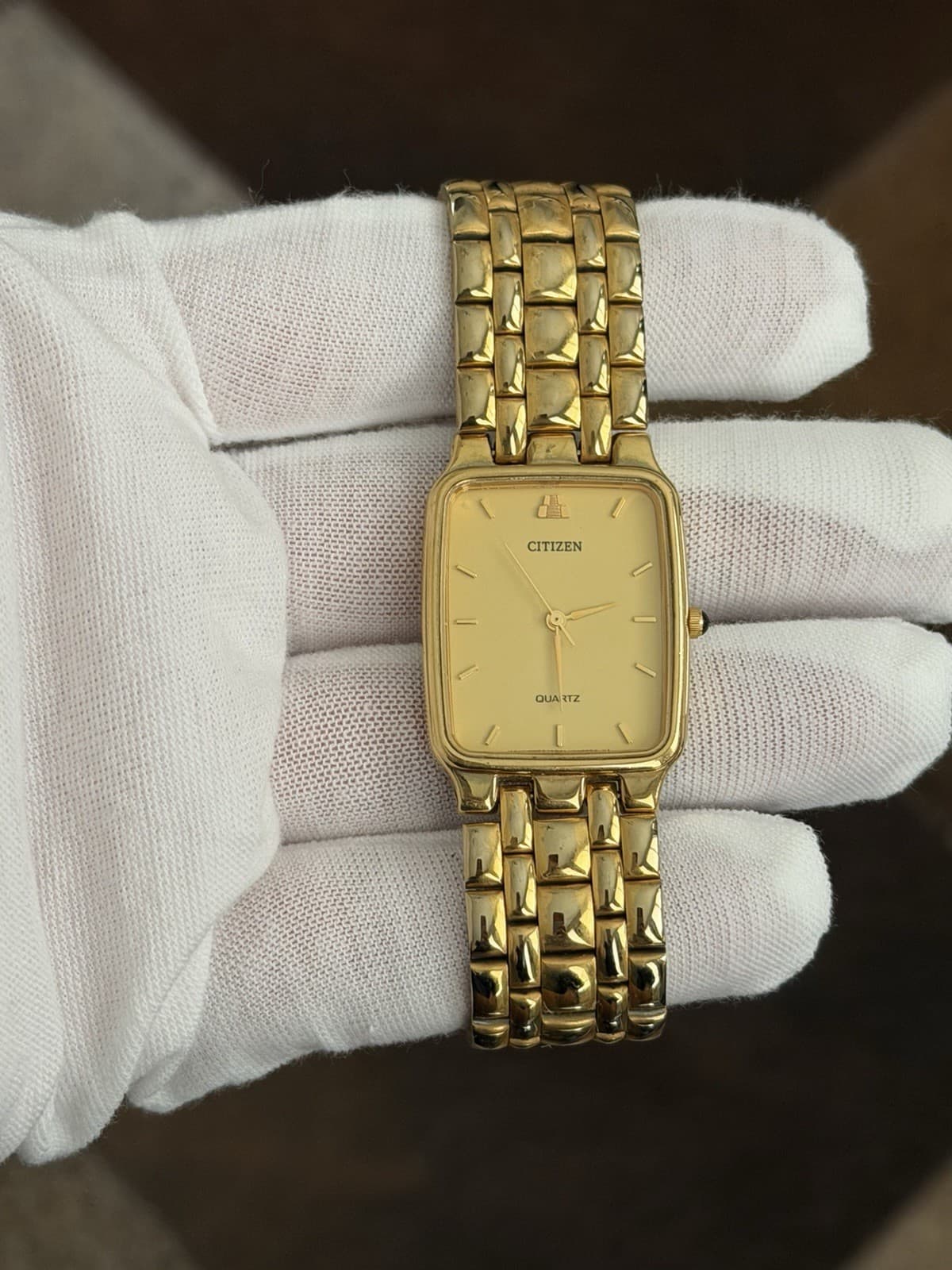 Rare Vintage Citizen Quartz Men’s Bracelet Dress Watch JDM 1980s - Image 1