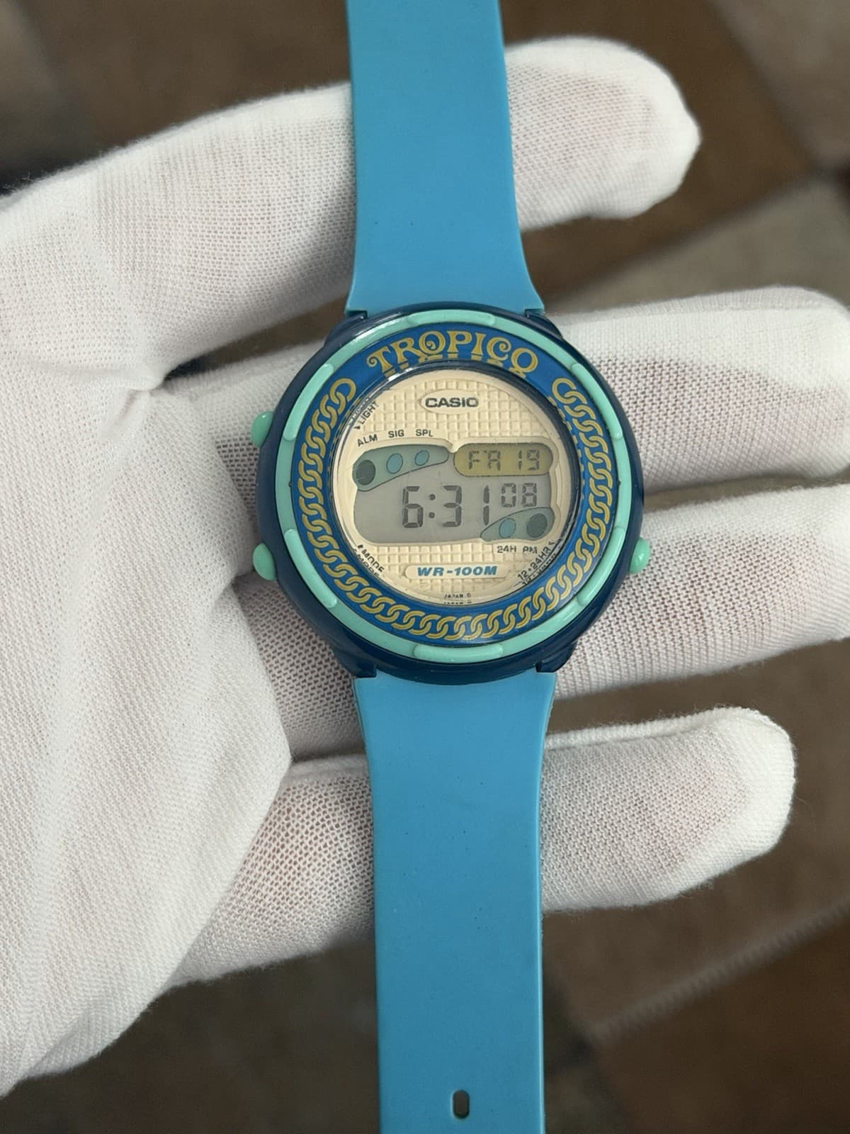 Rare Vintage Casio Tropico TPC-11 Men’s Digital Sports Watch JDM 1980s - Image 1