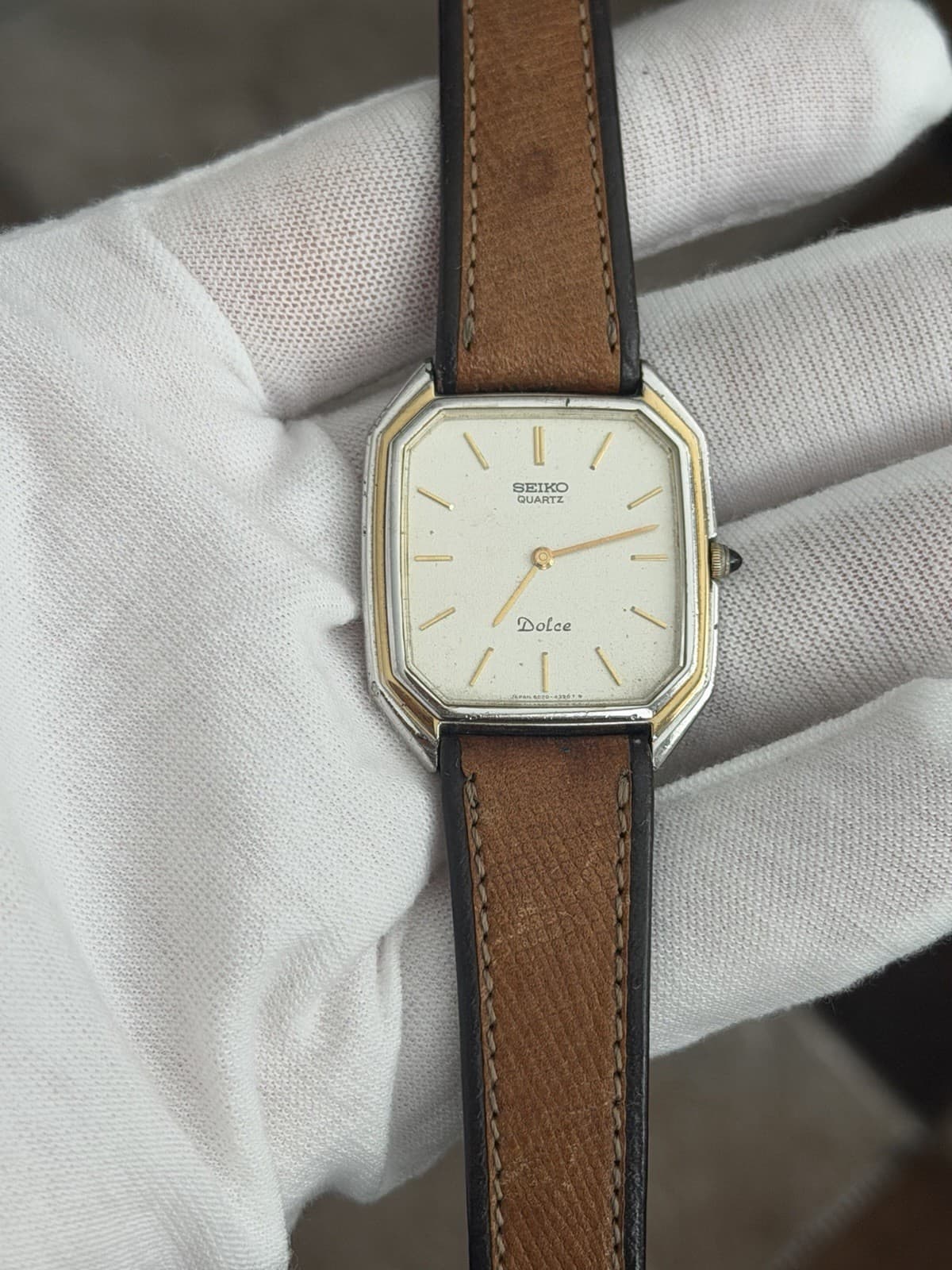 Rare Vintage Seiko Dolce 6020-5930 Men’s Classic Quartz Dress Watch JDM 1970s - Image 1