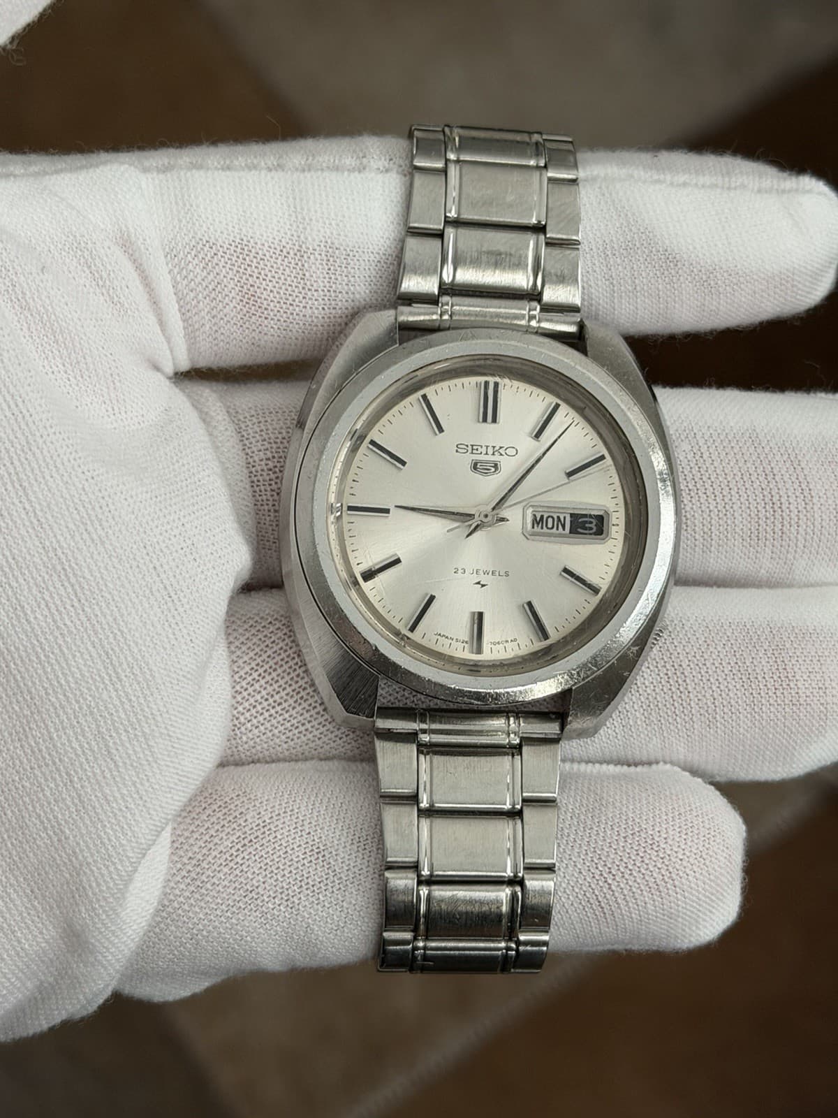 Rare Vintage Seiko 5 5126-7020 Men’s 23J Automatic Dress Sports Watch JDM 1970s