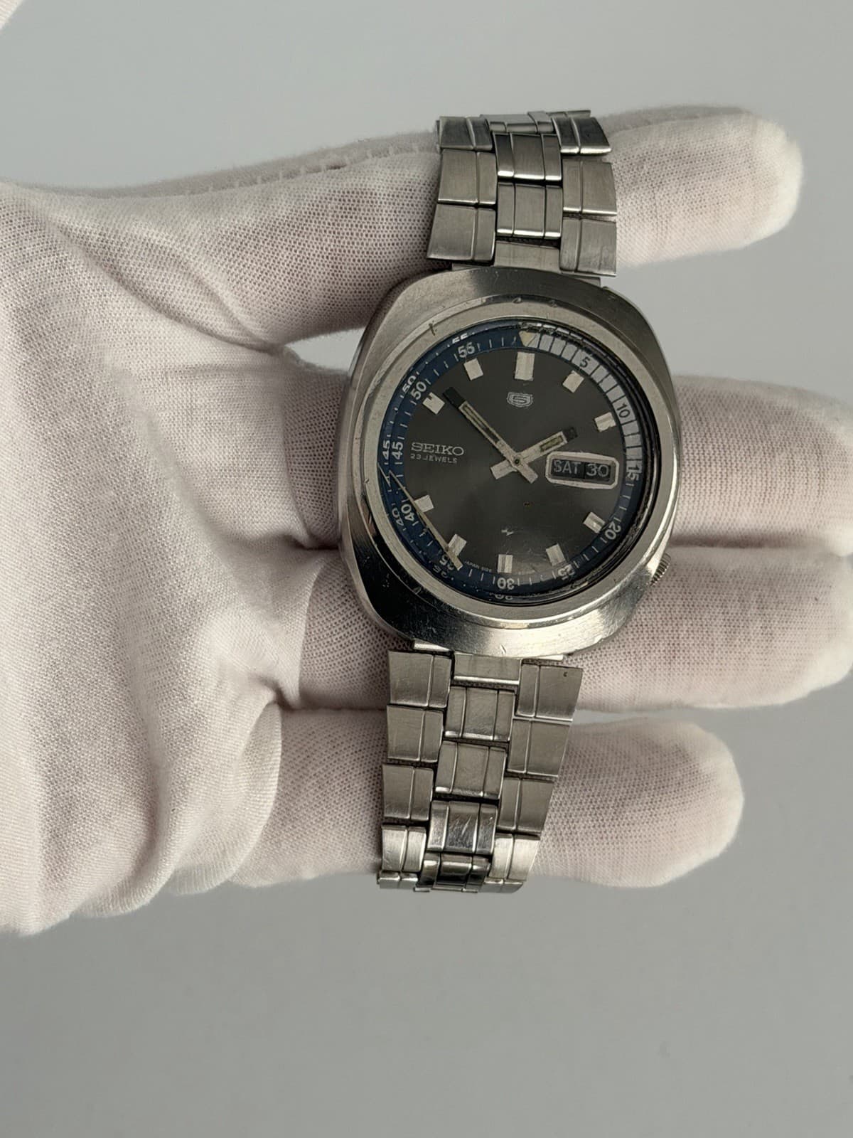Seiko 5 Sports 5126-6010 Men’s Vintage 23J Automatic Sports Watch JDM 1960s