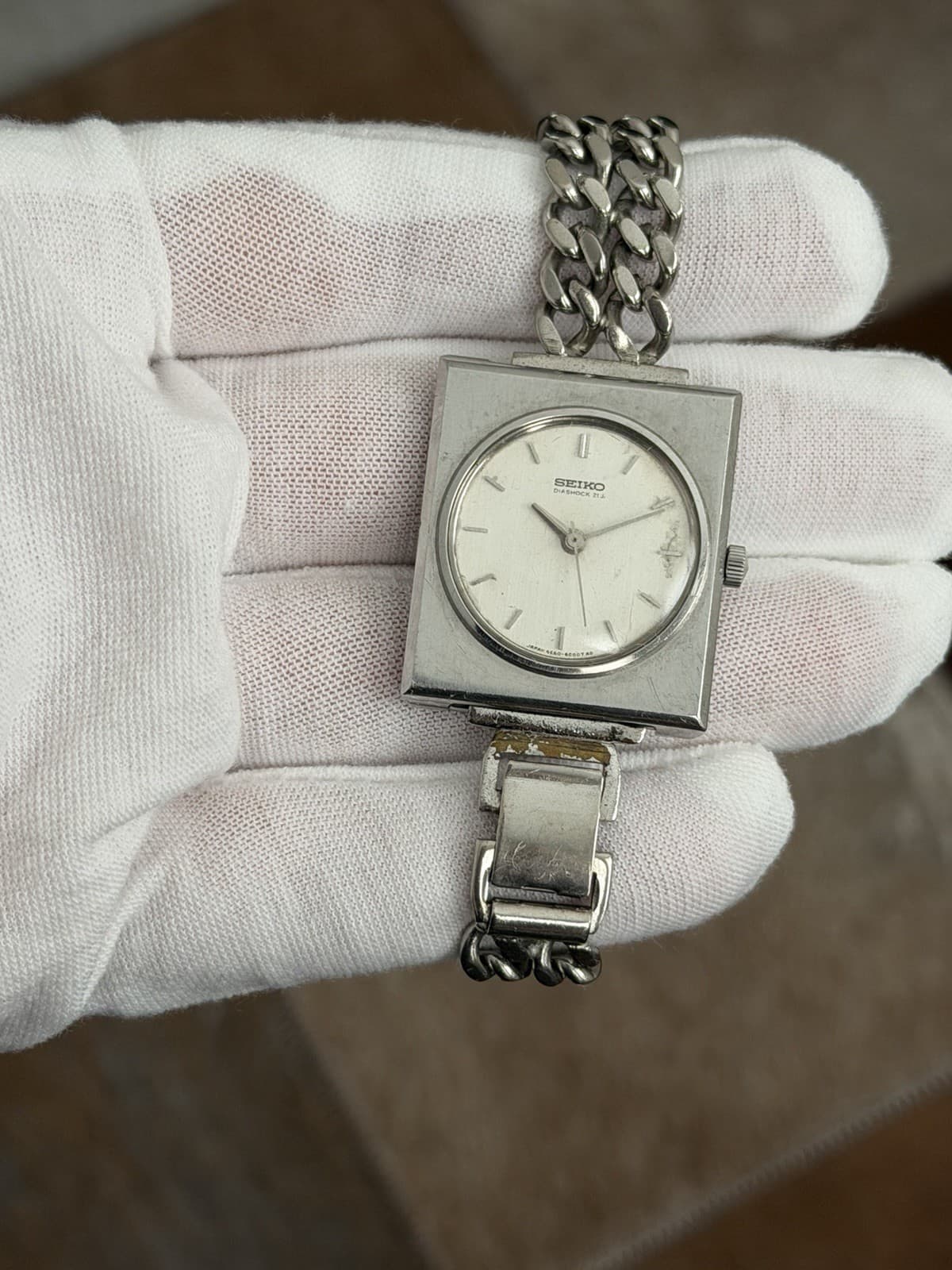 Rare Vintage Seiko 6660-6000 Men’s 21J Manual Classic Dress Watch JDM 1960s