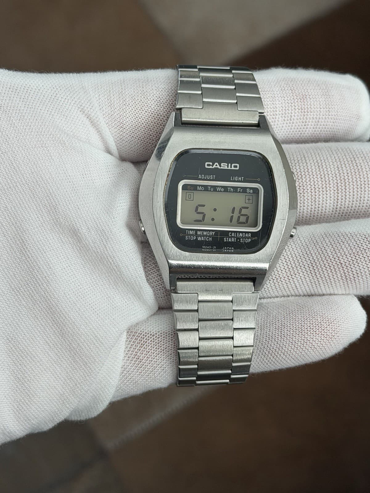 Rare Vintage Casio Casiotron S-16 Men’s Digital Sports Watch JDM 1970s - Image 1