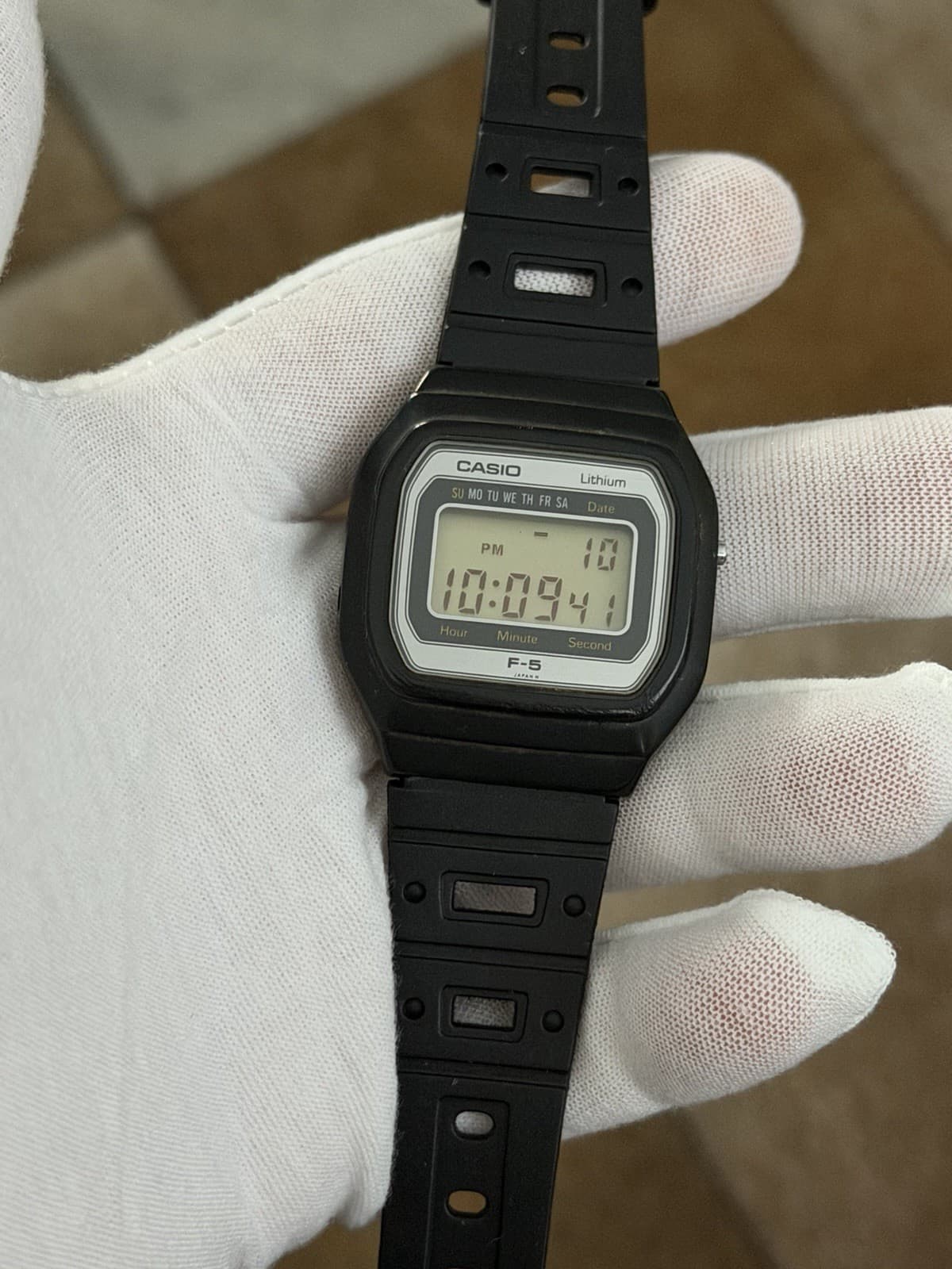 Rare Vintage Casio F-5 Men’s Digital Sports Watch JDM 1970s Module 58 - Image 1