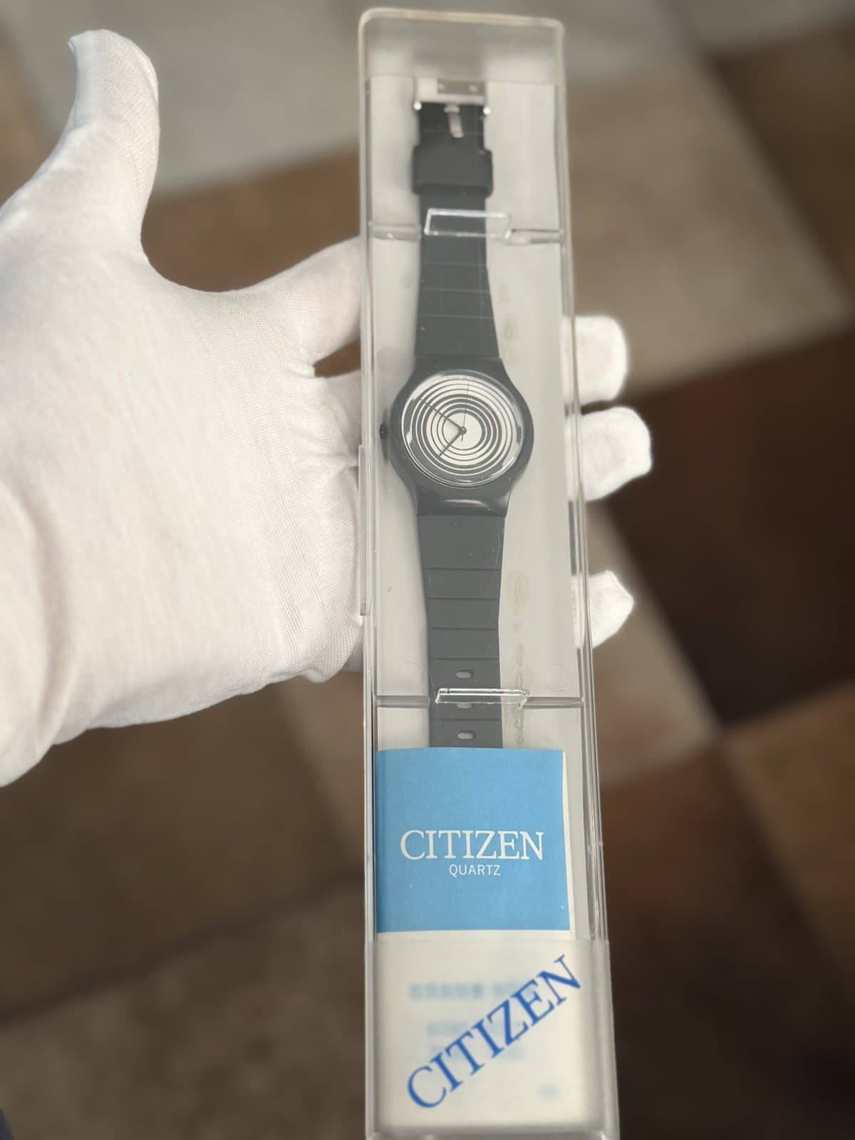 NOS Rare Vintage Citizen TV Asahi Men’s Quartz Watch JDM 1980s - Image 1