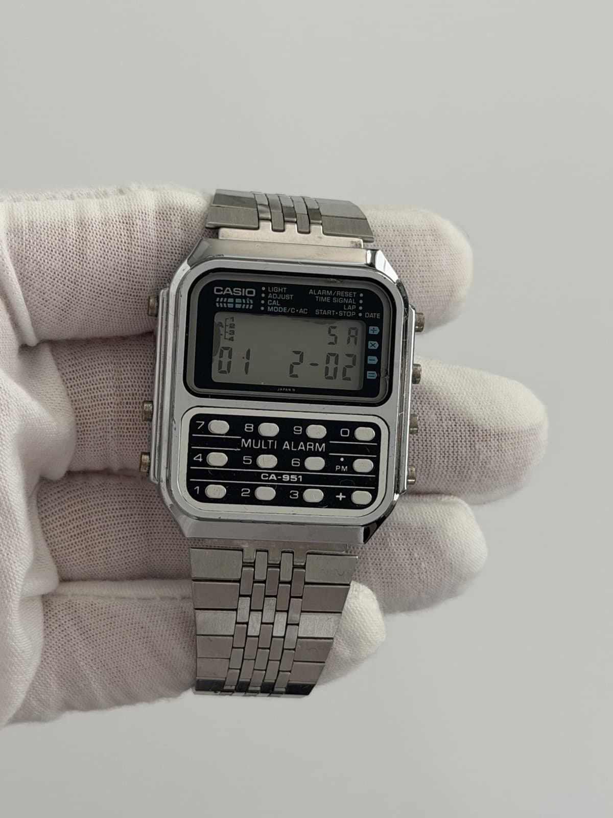 Casio Multi Alarm CA-951 Vintage Digital Calculator Sports Watch JDM 1980s