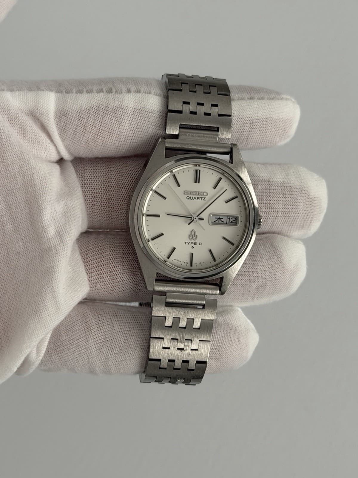 Seiko Quartz Type II 7546-710E Men’s Vintage Classic Dress Watch JDM 1970s