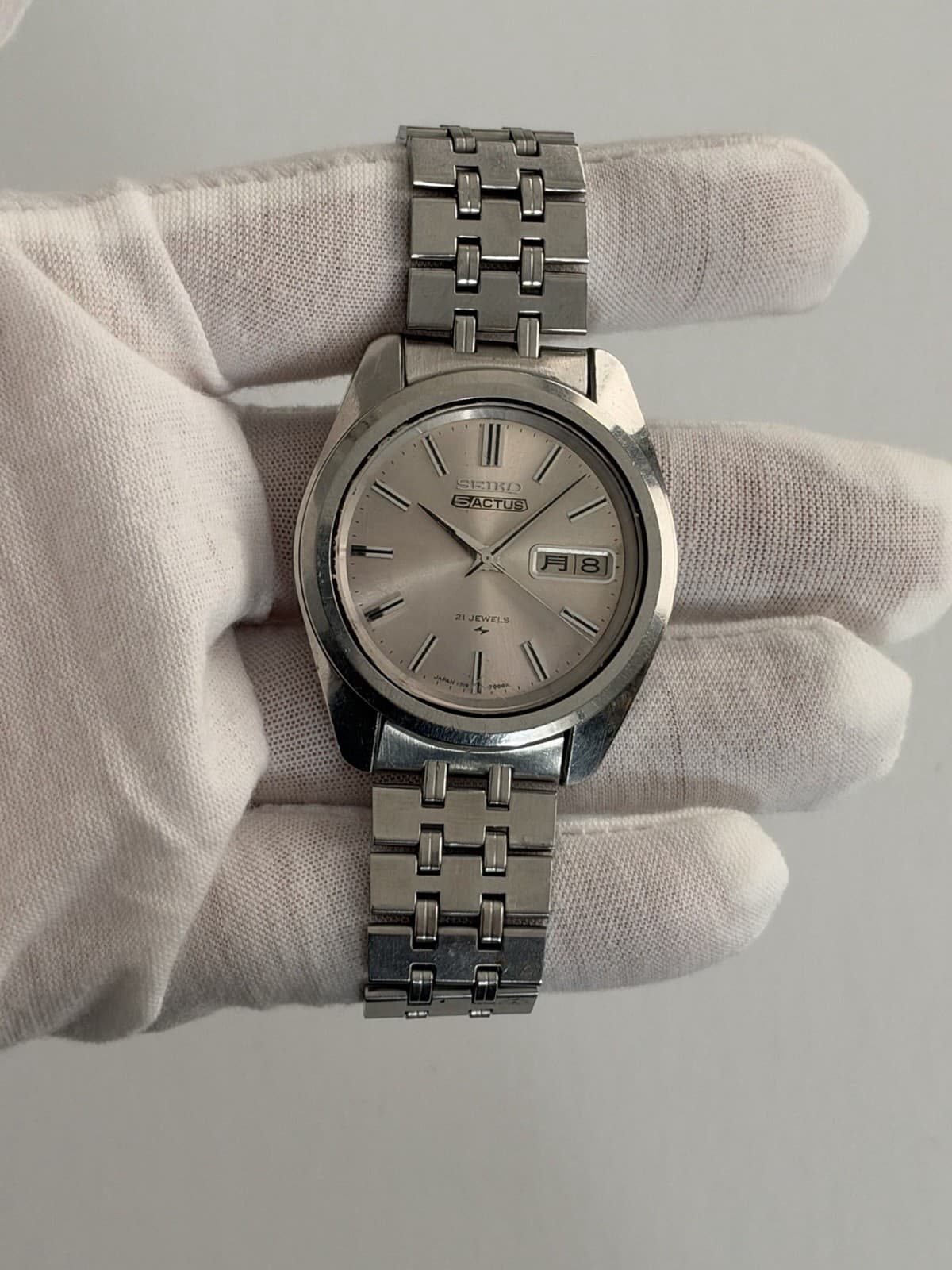 Seiko 5 Actus 7019-7040 Men’s Vintage 21J Automatic Dress Sports Watch JDM 1960s